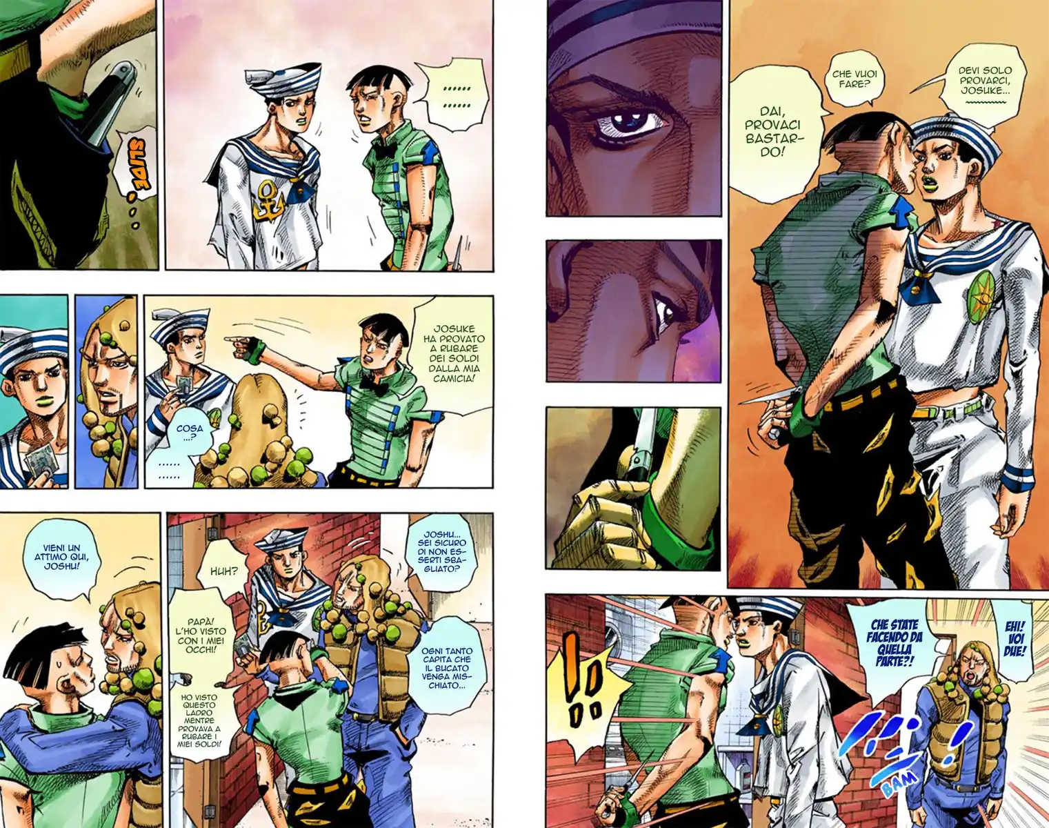 JoJo's Bizarre Adventure Part 8 - JoJolion (Official Colored) Capitolo 12 page 6