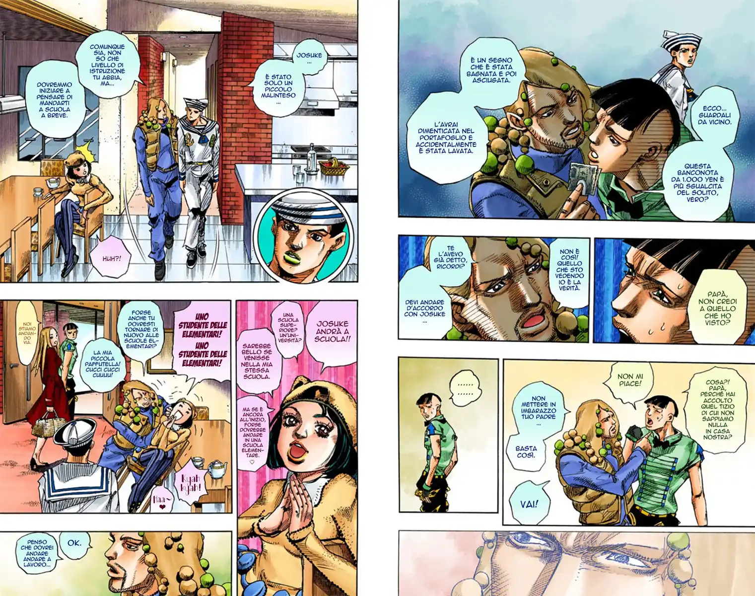 JoJo's Bizarre Adventure Part 8 - JoJolion (Official Colored) Capitolo 12 page 7