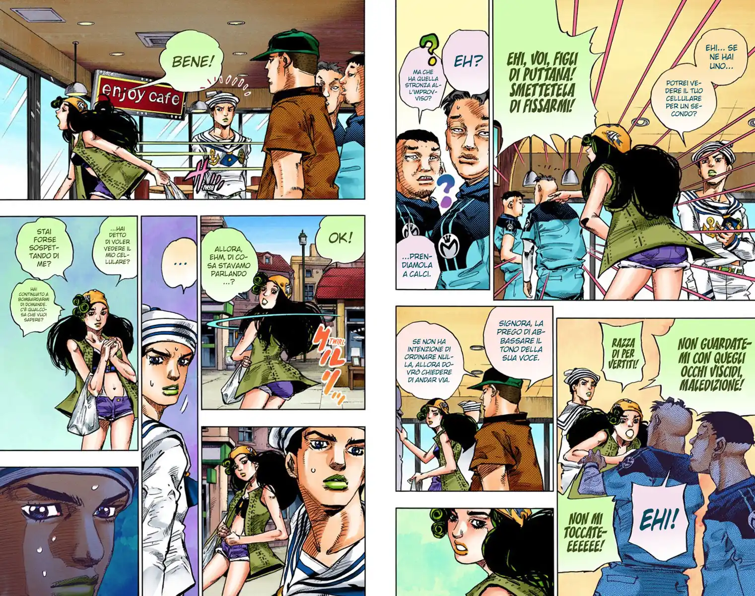 JoJo's Bizarre Adventure Part 8 - JoJolion (Official Colored) Capitolo 44 page 10