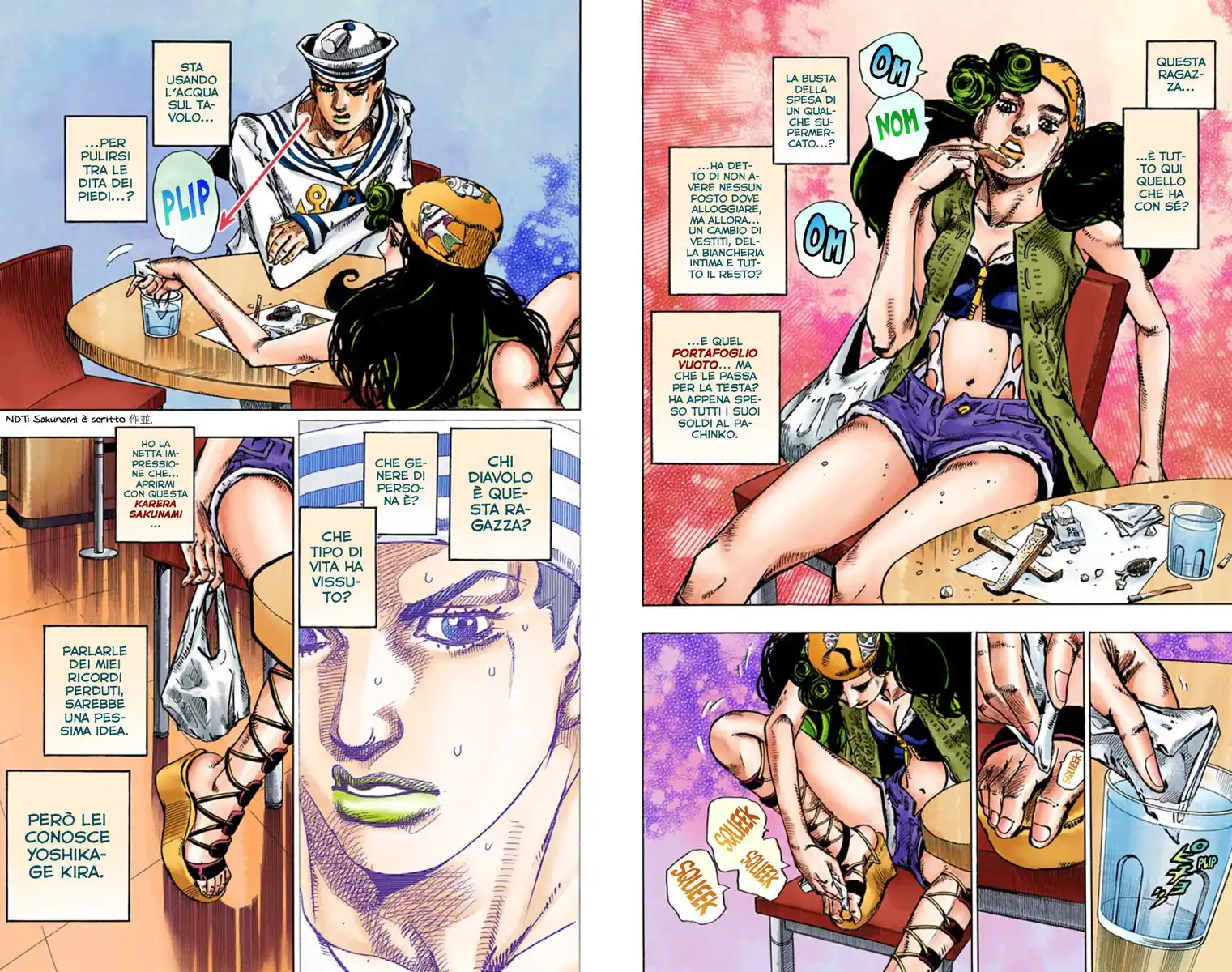 JoJo's Bizarre Adventure Part 8 - JoJolion (Official Colored) Capitolo 44 page 5