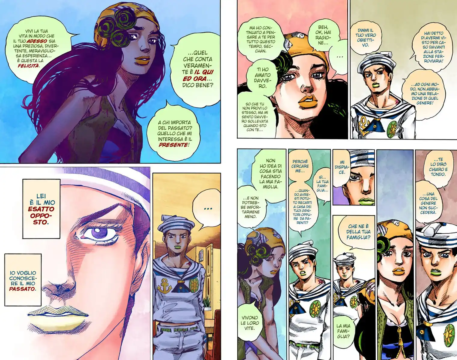 JoJo's Bizarre Adventure Part 8 - JoJolion (Official Colored) Capitolo 44 page 9