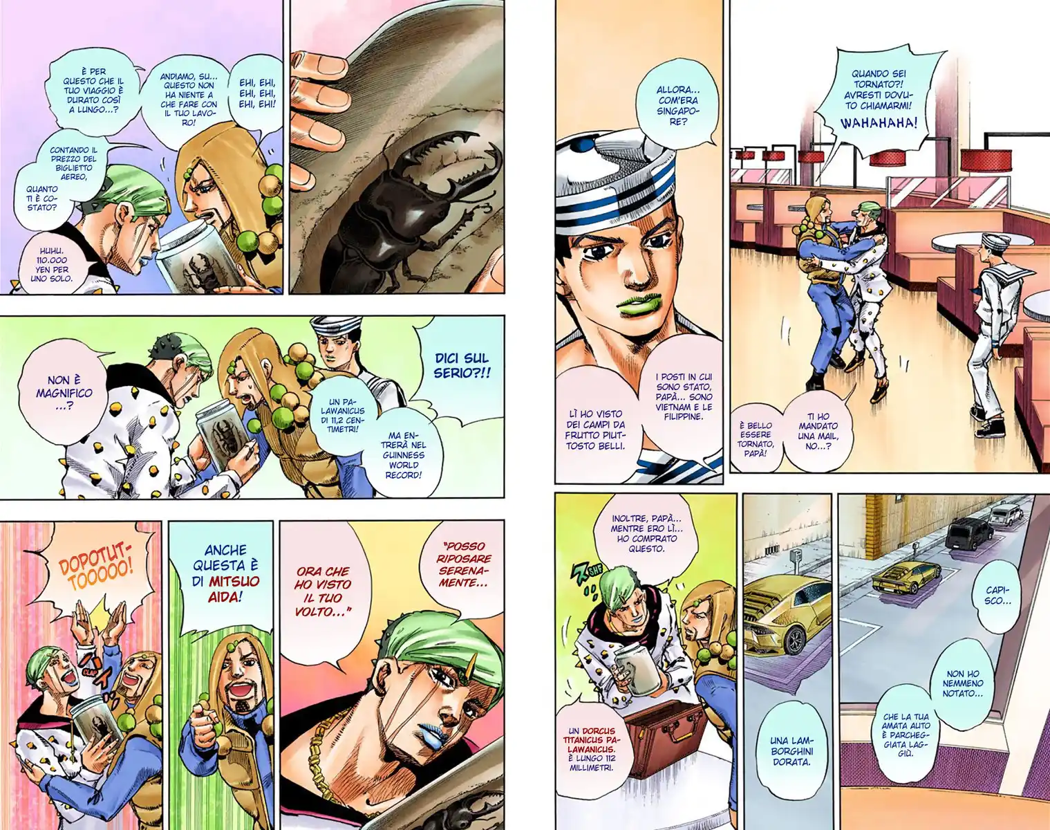 JoJo's Bizarre Adventure Part 8 - JoJolion (Official Colored) Capitolo 33 page 21