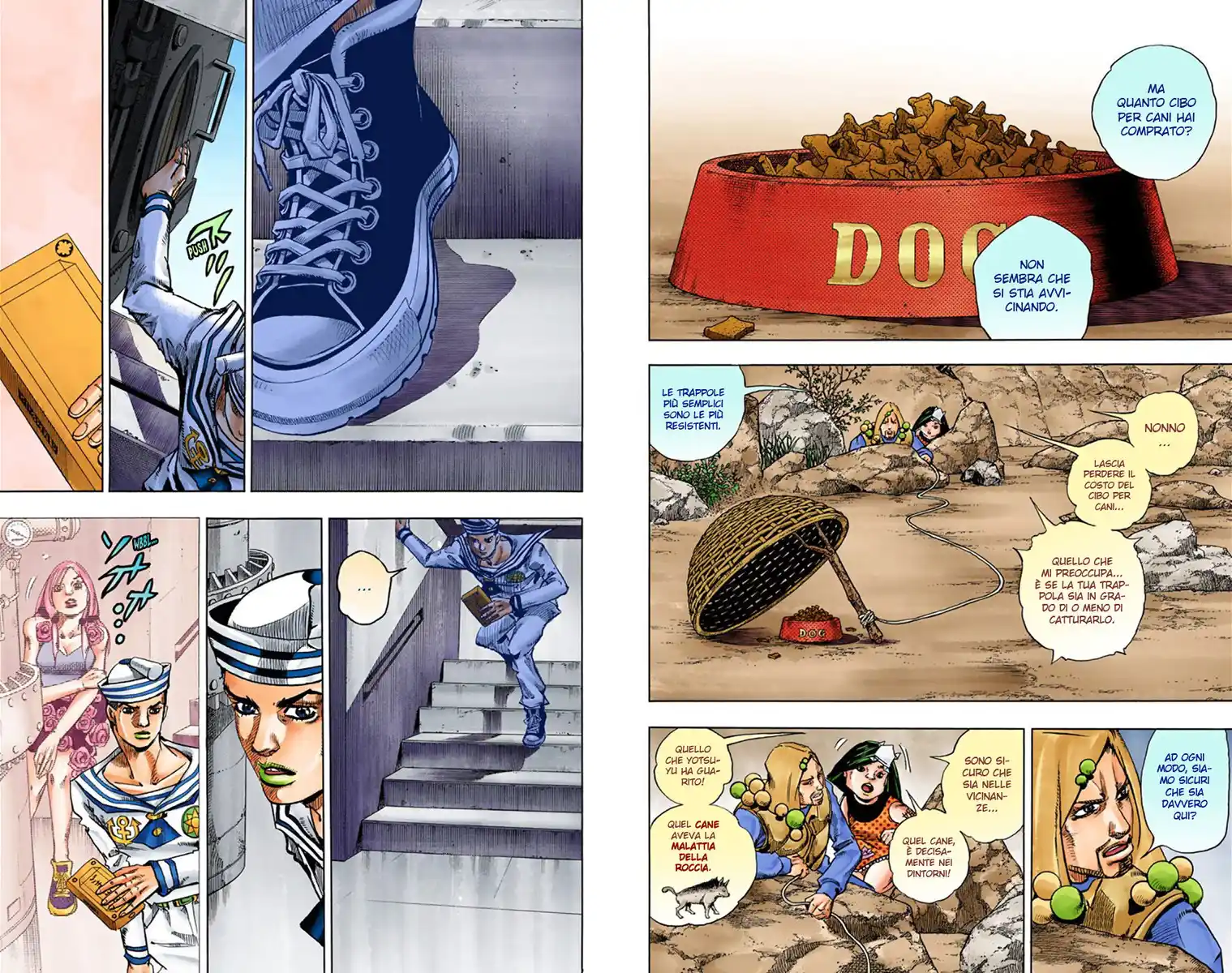 JoJo's Bizarre Adventure Part 8 - JoJolion (Official Colored) Capitolo 33 page 4