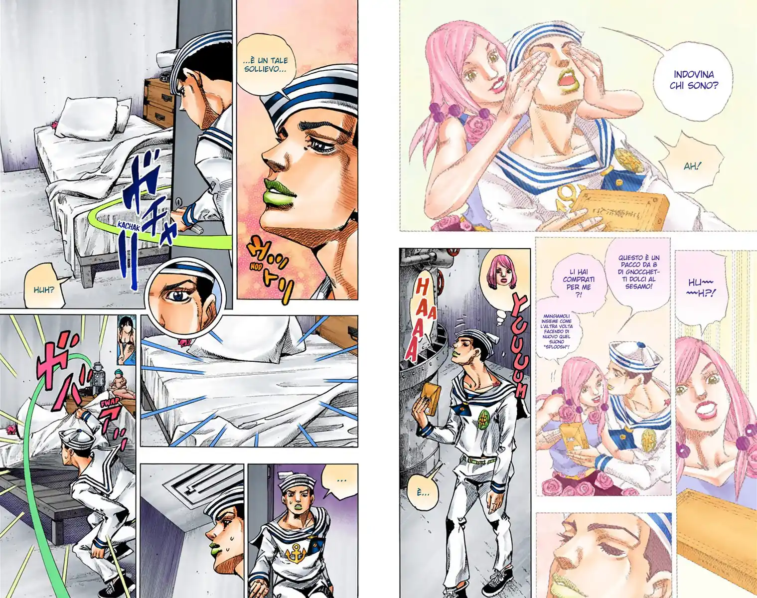 JoJo's Bizarre Adventure Part 8 - JoJolion (Official Colored) Capitolo 33 page 5