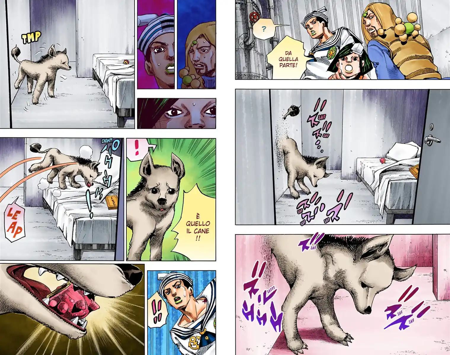 JoJo's Bizarre Adventure Part 8 - JoJolion (Official Colored) Capitolo 33 page 8