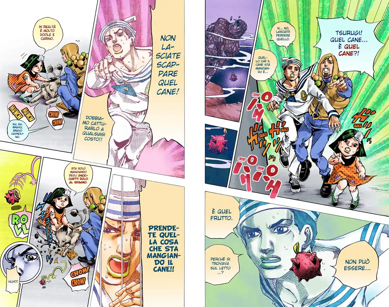 JoJo's Bizarre Adventure Part 8 - JoJolion (Official Colored) Capitolo 33 page 9