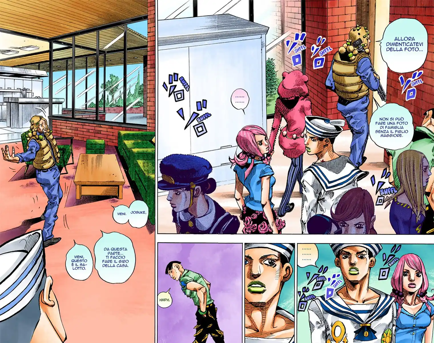 JoJo's Bizarre Adventure Part 8 - JoJolion (Official Colored) Capitolo 07 page 12