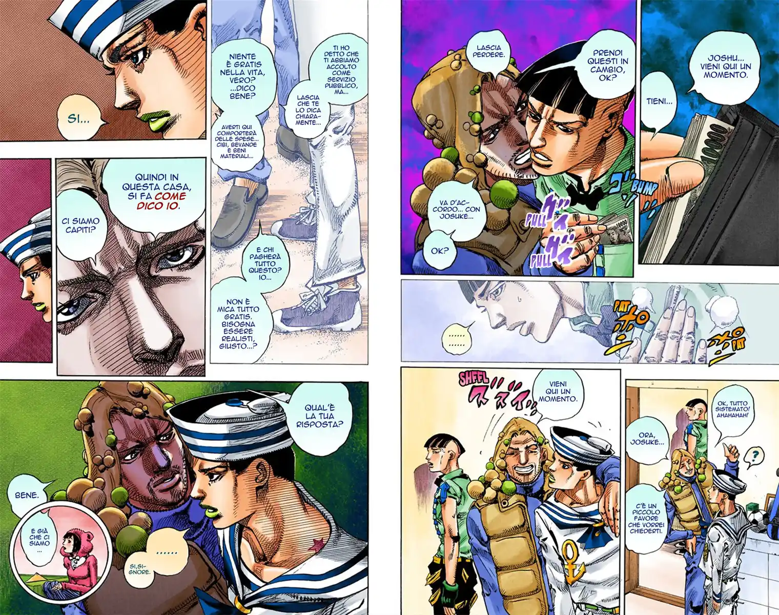 JoJo's Bizarre Adventure Part 8 - JoJolion (Official Colored) Capitolo 07 page 14