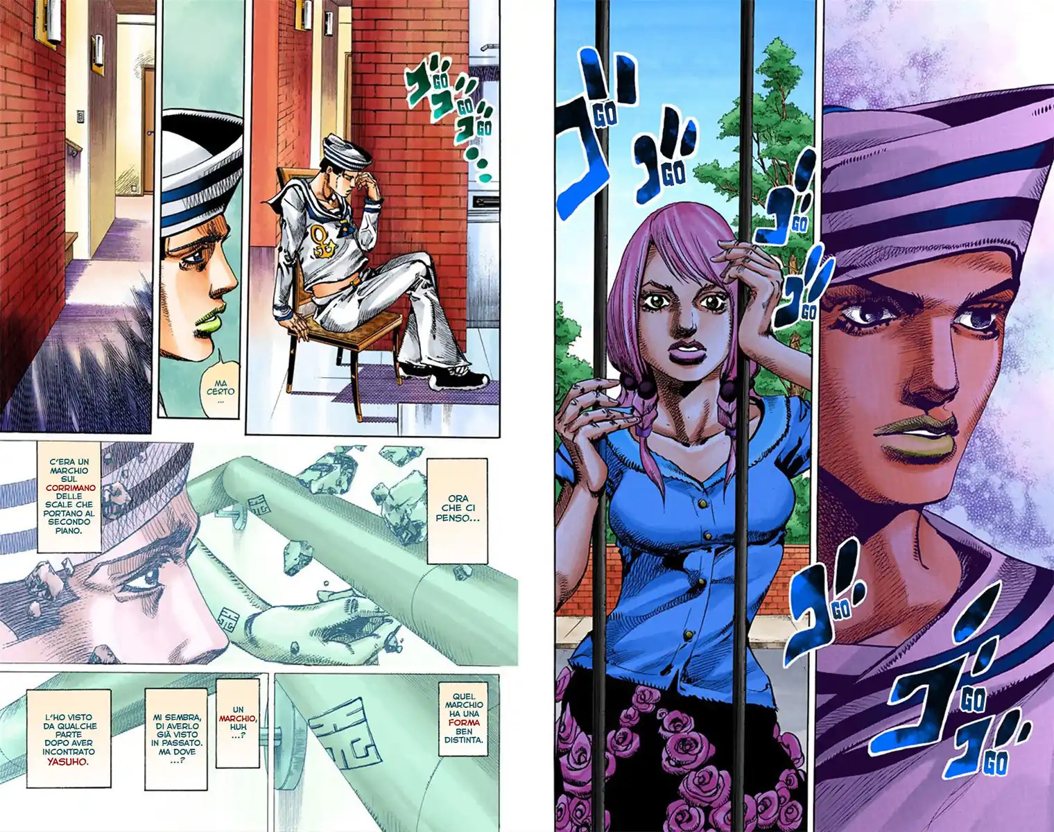 JoJo's Bizarre Adventure Part 8 - JoJolion (Official Colored) Capitolo 07 page 19