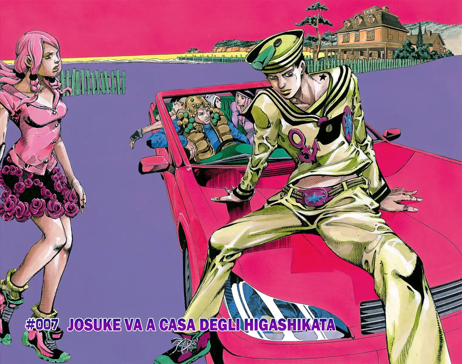 JoJo's Bizarre Adventure Part 8 - JoJolion (Official Colored) Capitolo 07 page 2