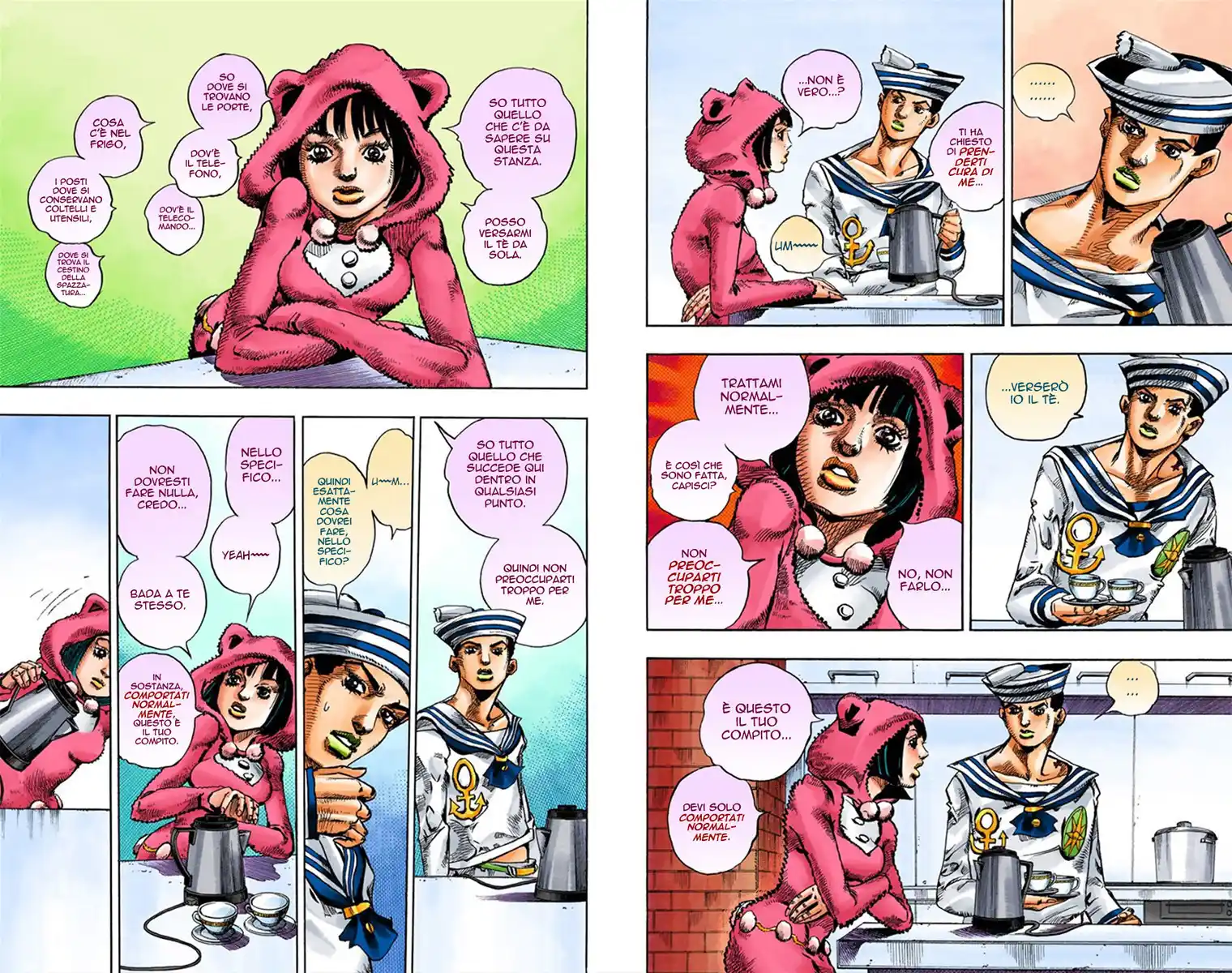 JoJo's Bizarre Adventure Part 8 - JoJolion (Official Colored) Capitolo 07 page 21