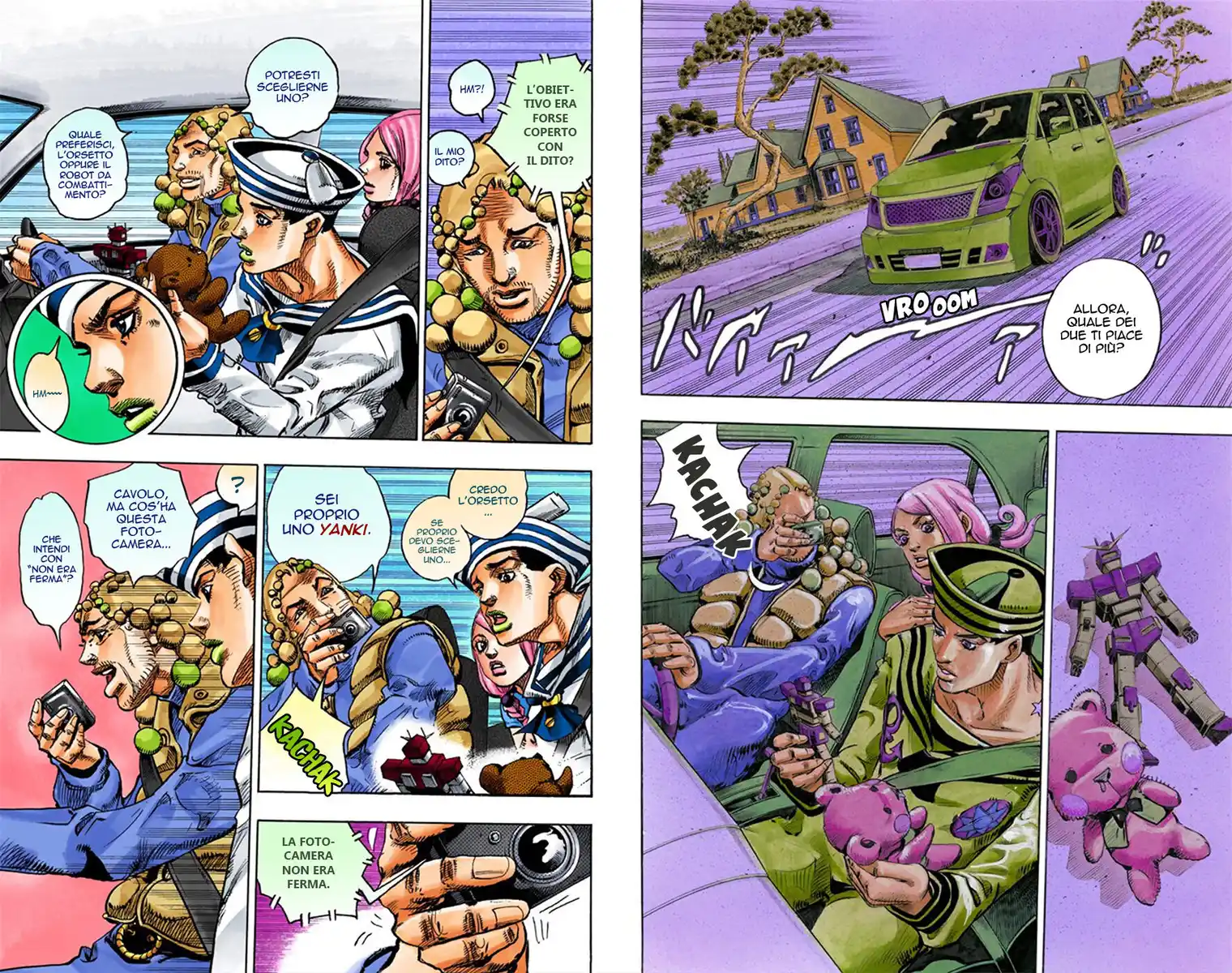 JoJo's Bizarre Adventure Part 8 - JoJolion (Official Colored) Capitolo 07 page 3