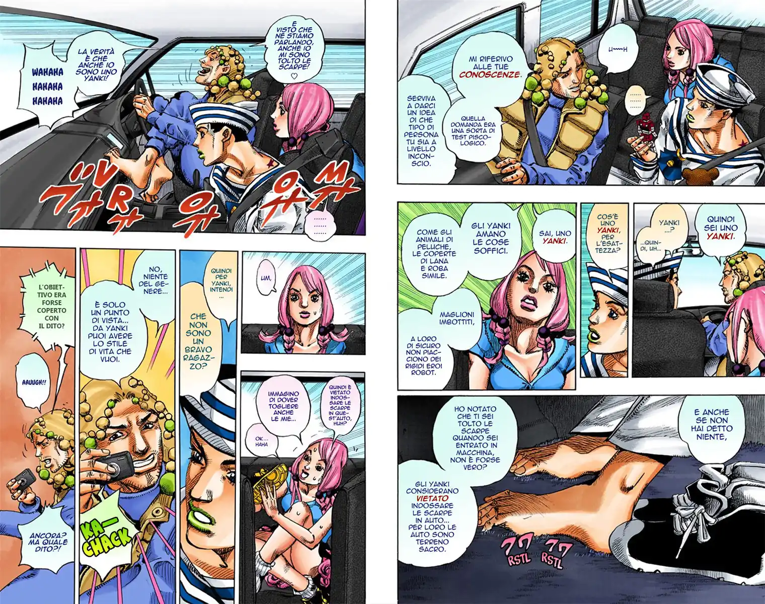 JoJo's Bizarre Adventure Part 8 - JoJolion (Official Colored) Capitolo 07 page 4