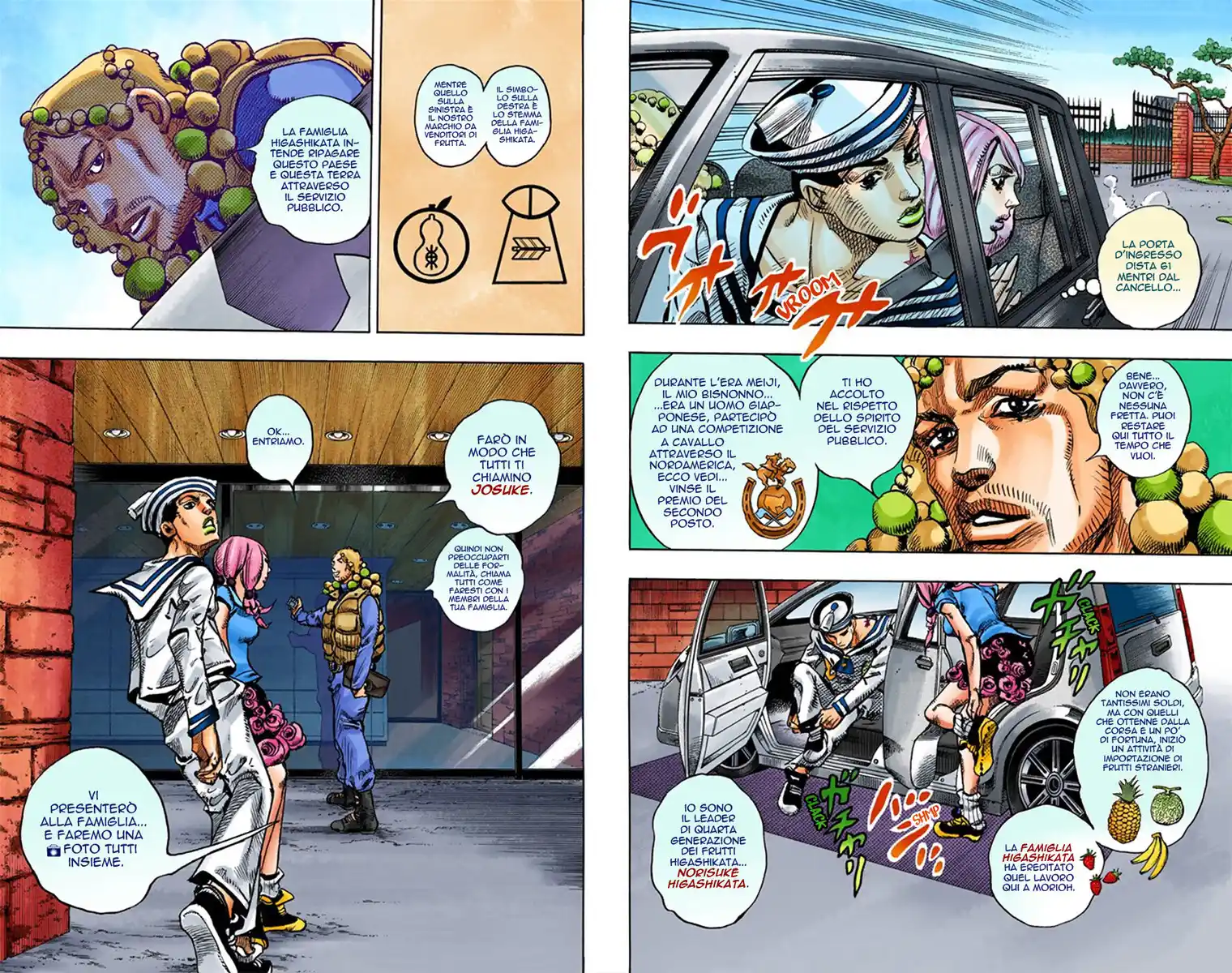 JoJo's Bizarre Adventure Part 8 - JoJolion (Official Colored) Capitolo 07 page 6