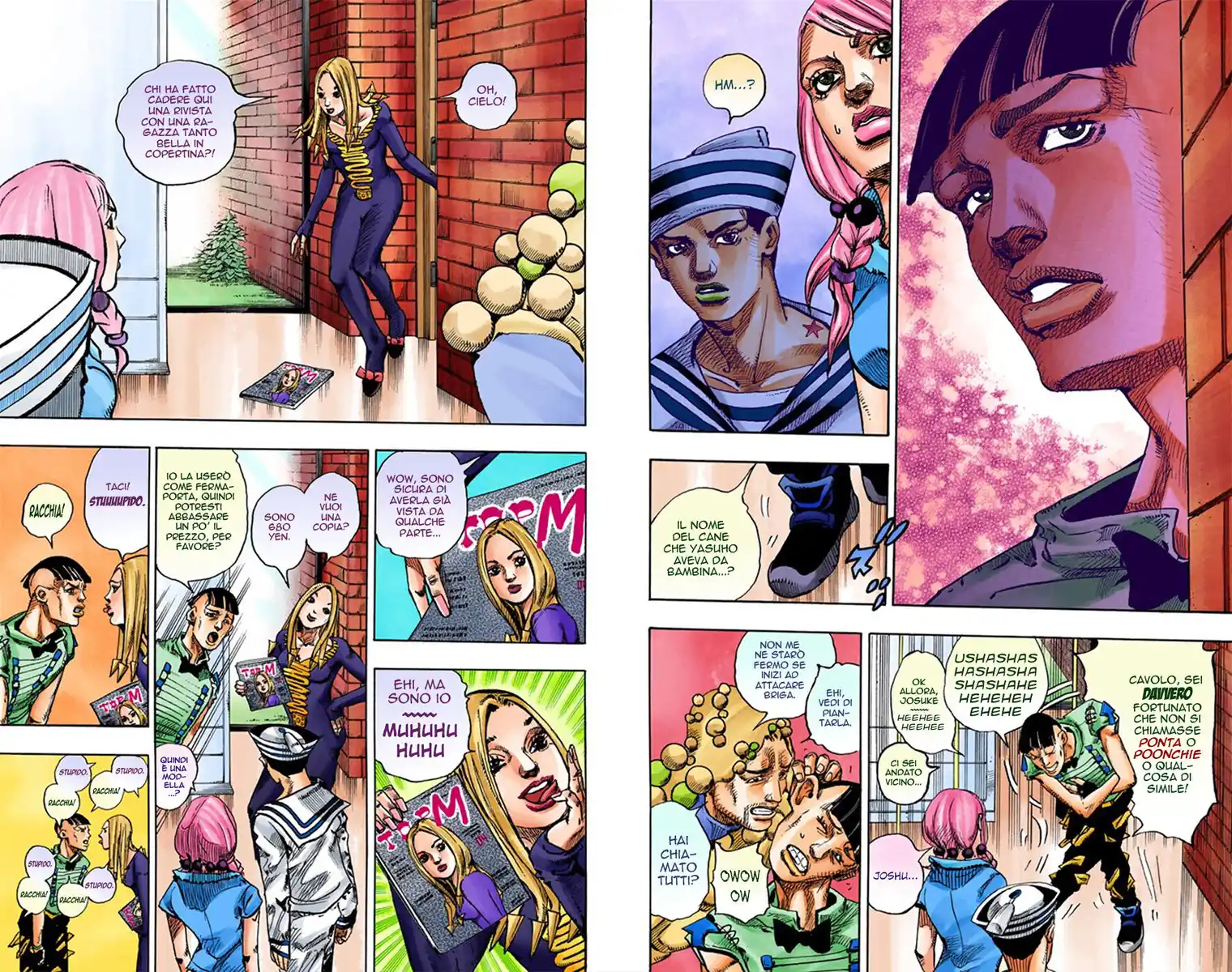 JoJo's Bizarre Adventure Part 8 - JoJolion (Official Colored) Capitolo 07 page 8