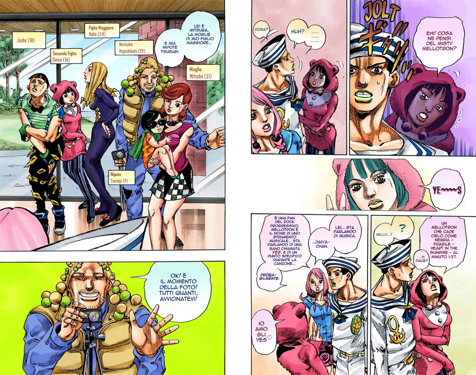 JoJo's Bizarre Adventure Part 8 - JoJolion (Official Colored) Capitolo 07 page 9