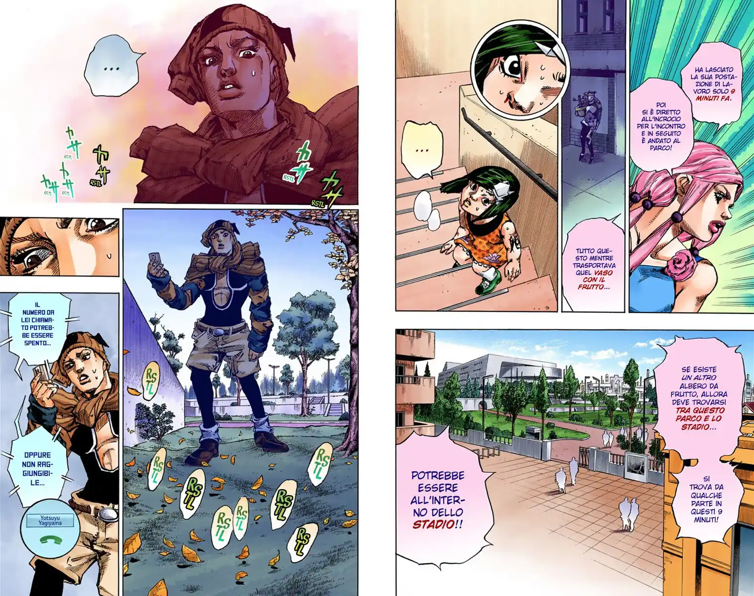 JoJo's Bizarre Adventure Part 8 - JoJolion (Official Colored) Capitolo 40 page 12