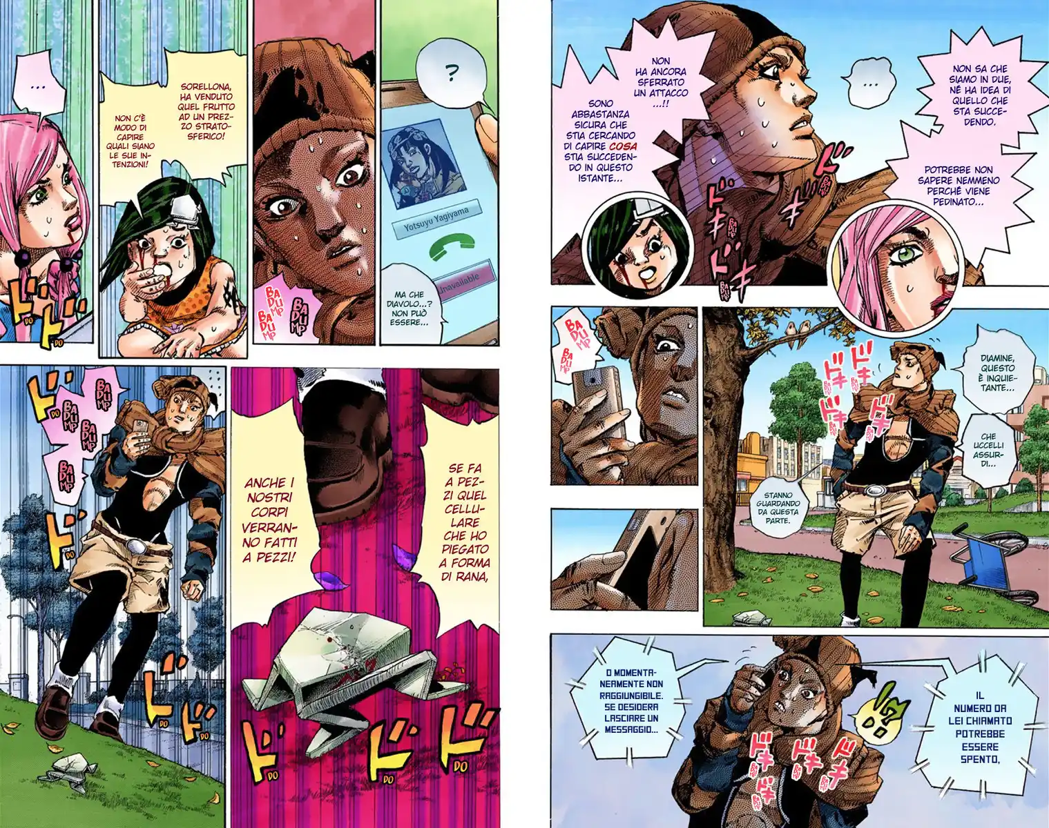 JoJo's Bizarre Adventure Part 8 - JoJolion (Official Colored) Capitolo 40 page 6