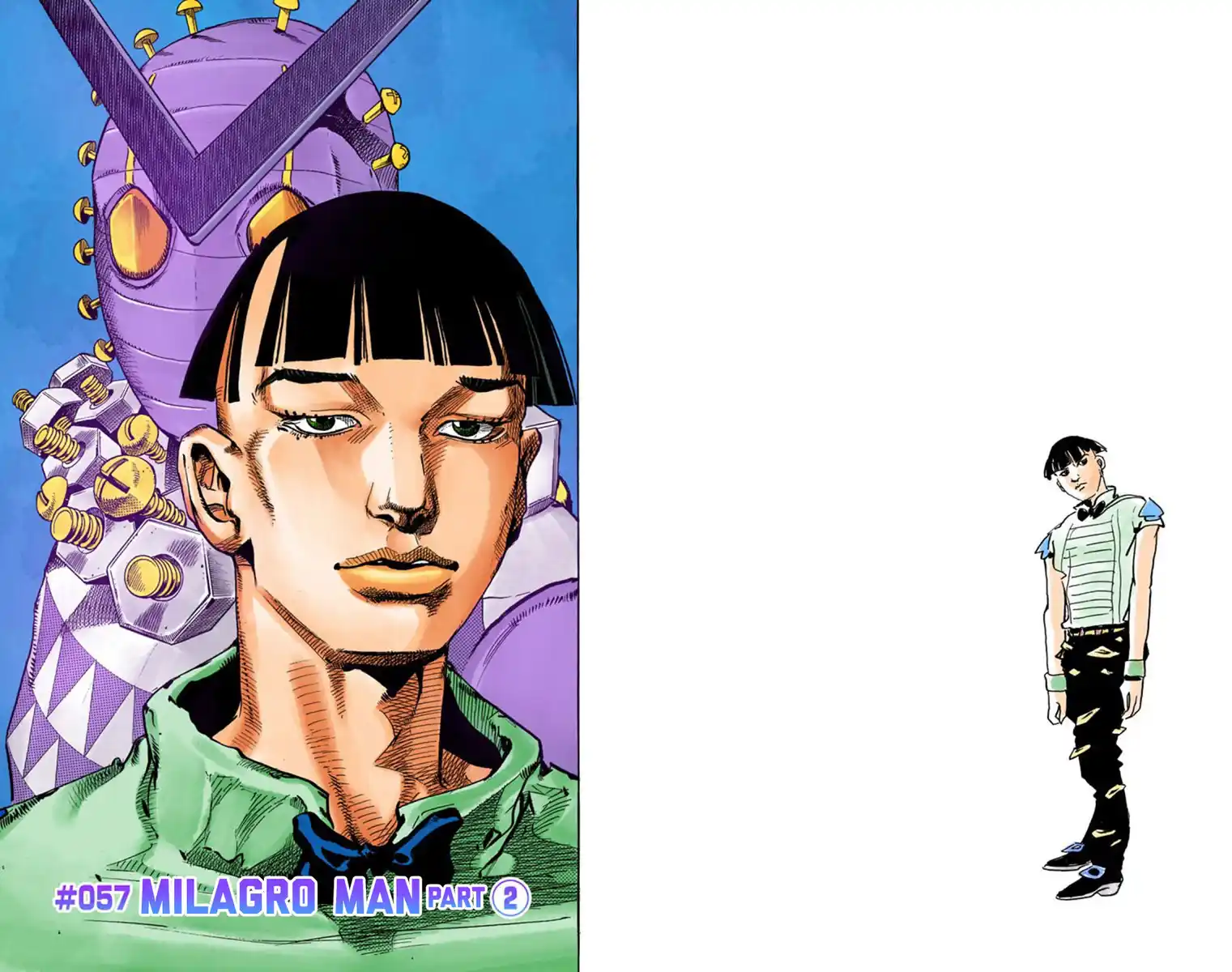 JoJo's Bizarre Adventure Part 8 - JoJolion (Official Colored) Capitolo 57 page 1