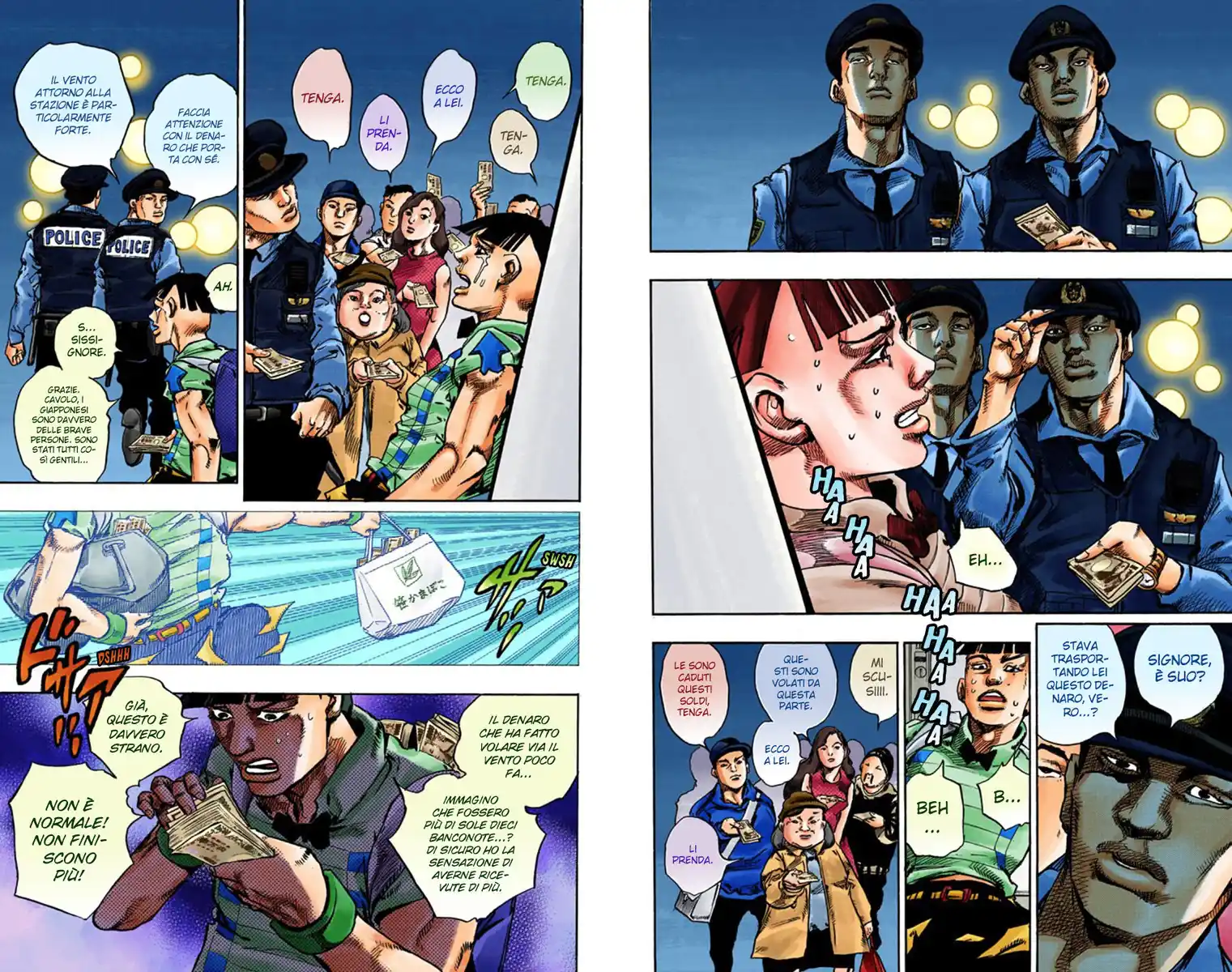 JoJo's Bizarre Adventure Part 8 - JoJolion (Official Colored) Capitolo 57 page 10