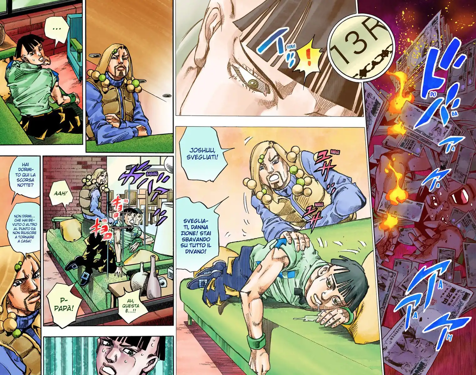 JoJo's Bizarre Adventure Part 8 - JoJolion (Official Colored) Capitolo 57 page 15