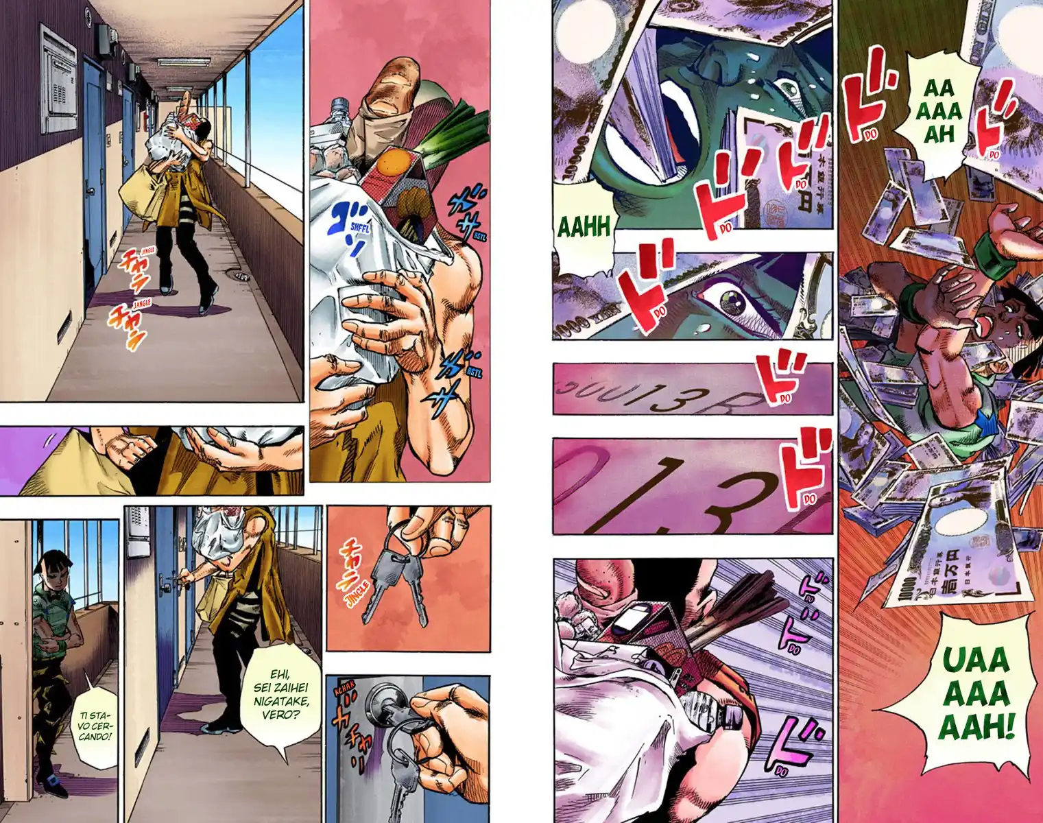 JoJo's Bizarre Adventure Part 8 - JoJolion (Official Colored) Capitolo 57 page 17