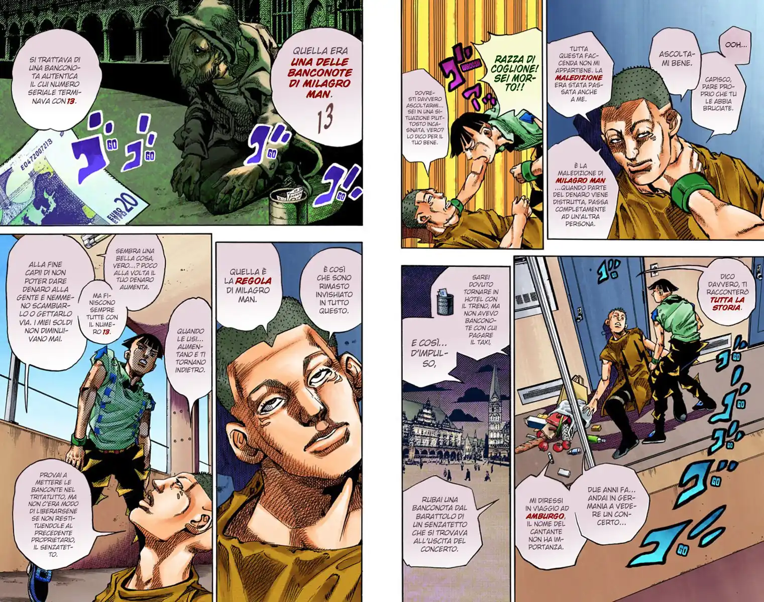 JoJo's Bizarre Adventure Part 8 - JoJolion (Official Colored) Capitolo 57 page 19