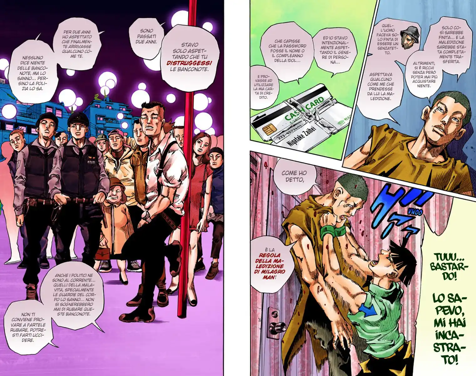 JoJo's Bizarre Adventure Part 8 - JoJolion (Official Colored) Capitolo 57 page 20