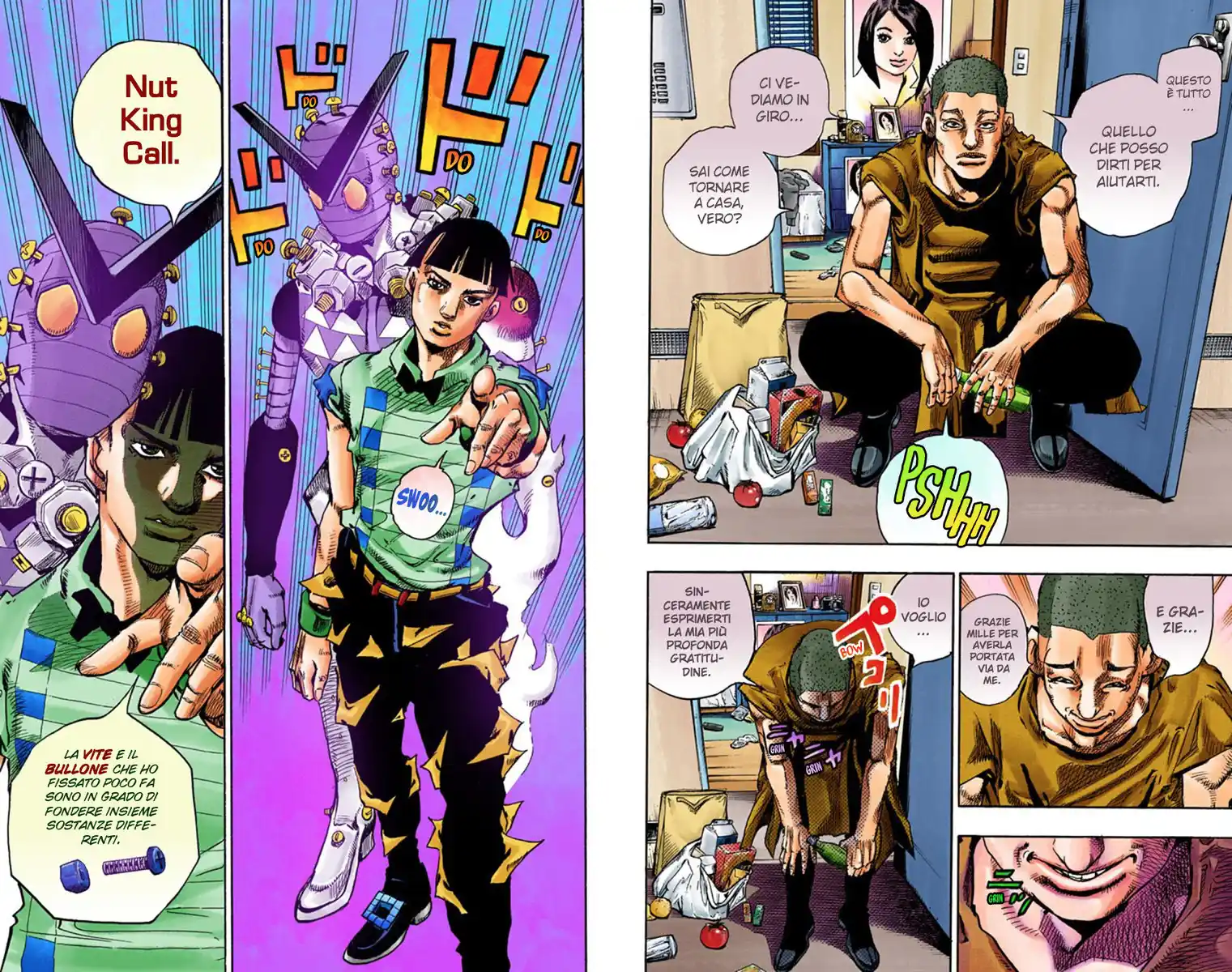 JoJo's Bizarre Adventure Part 8 - JoJolion (Official Colored) Capitolo 57 page 23