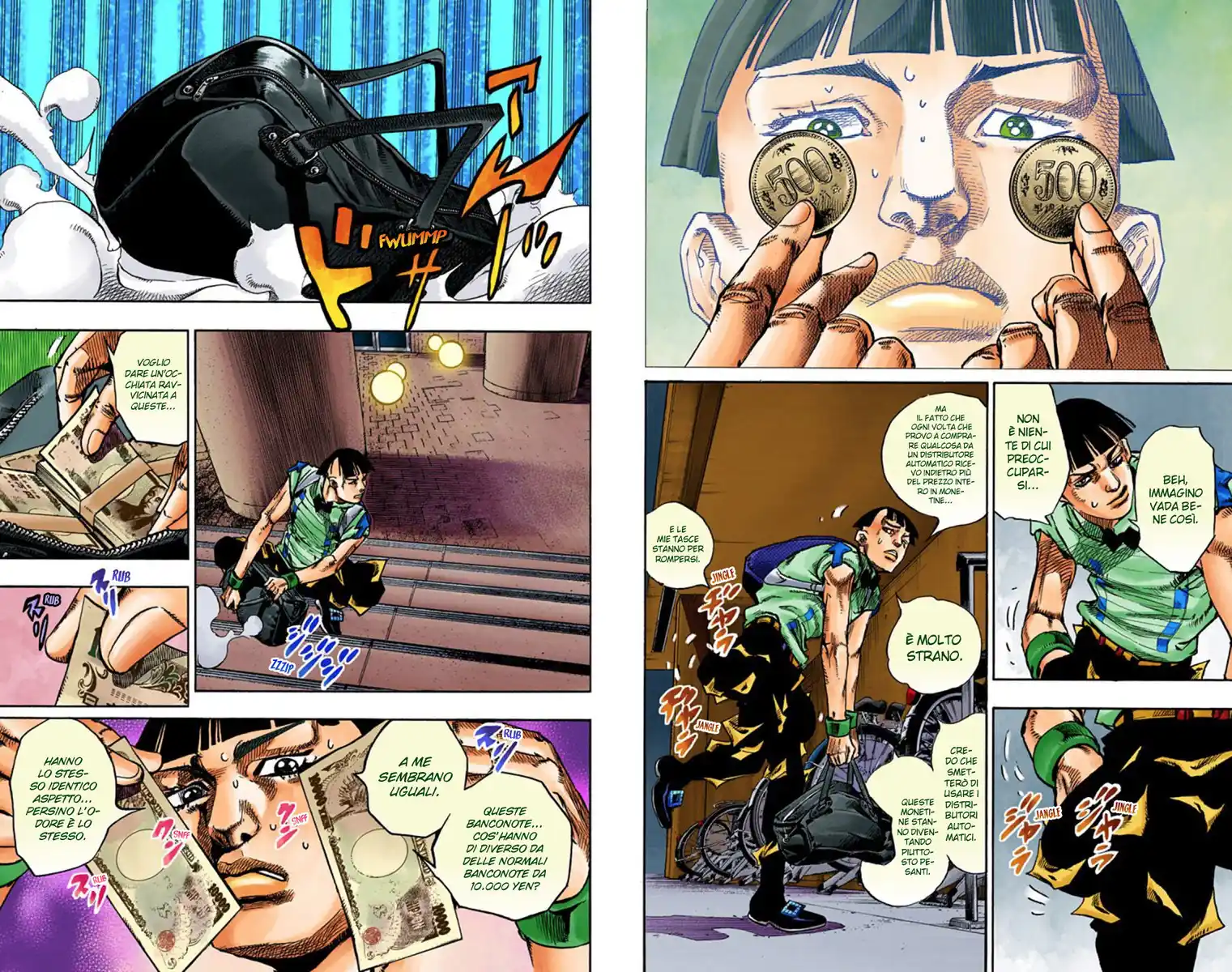 JoJo's Bizarre Adventure Part 8 - JoJolion (Official Colored) Capitolo 57 page 3