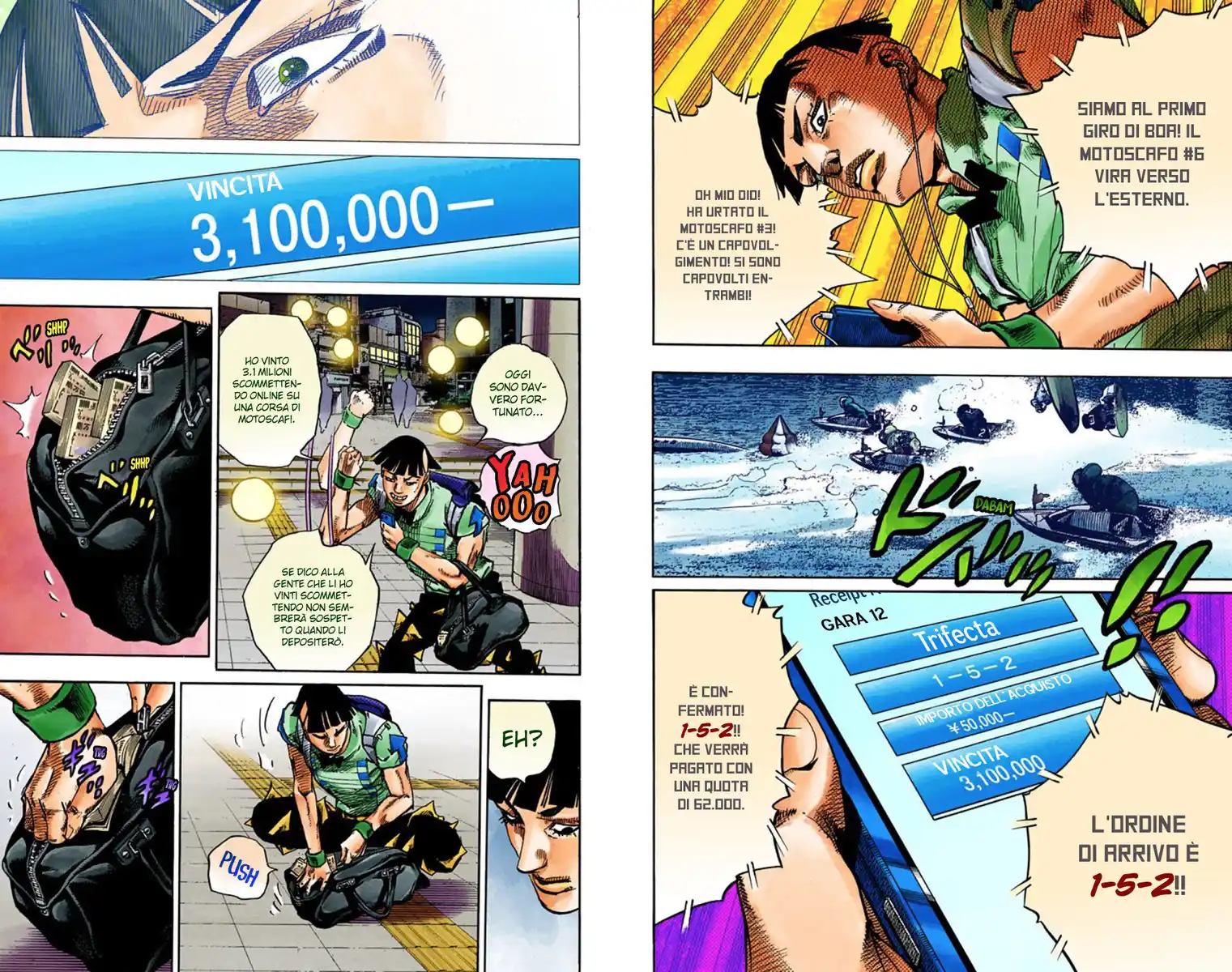 JoJo's Bizarre Adventure Part 8 - JoJolion (Official Colored) Capitolo 57 page 5