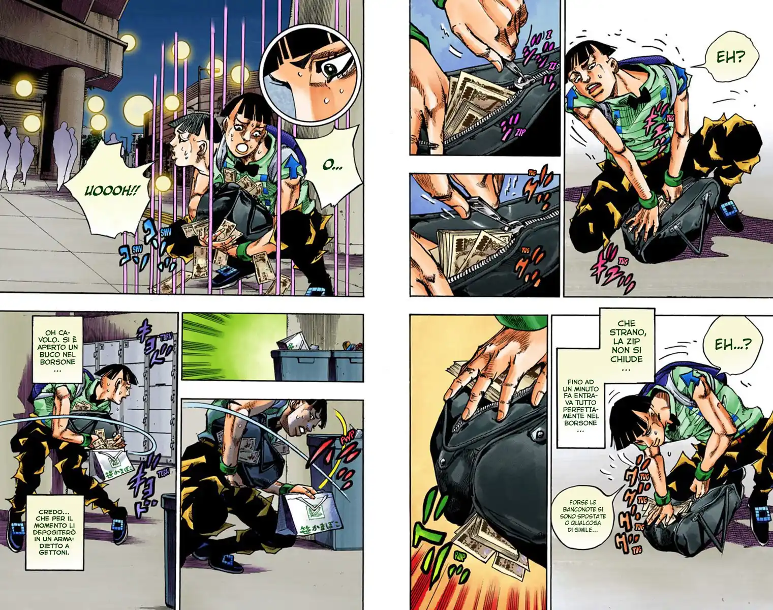 JoJo's Bizarre Adventure Part 8 - JoJolion (Official Colored) Capitolo 57 page 6