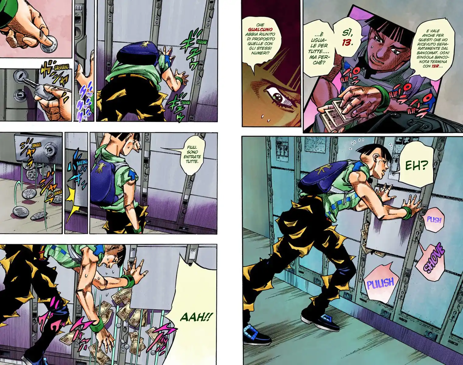 JoJo's Bizarre Adventure Part 8 - JoJolion (Official Colored) Capitolo 57 page 8