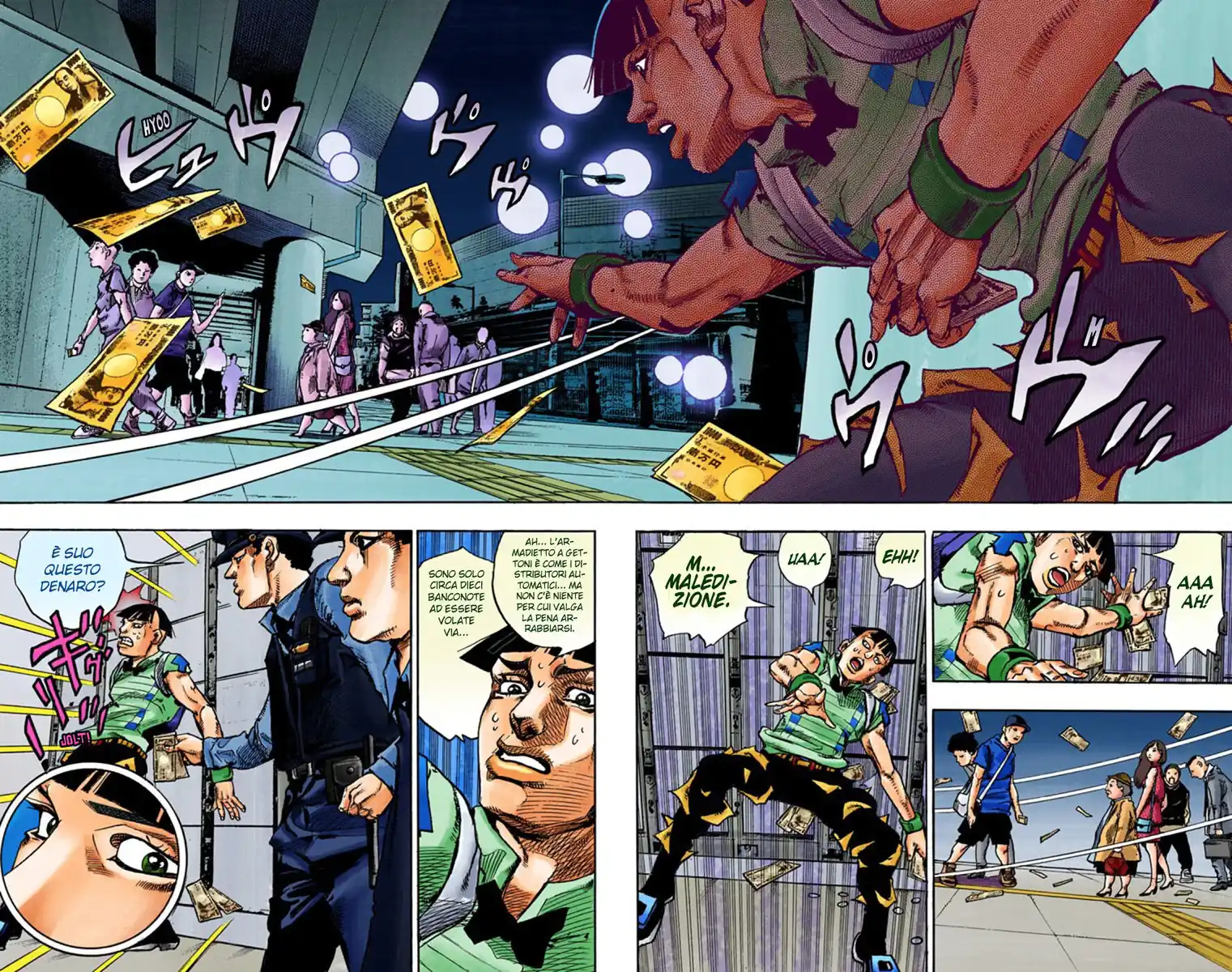 JoJo's Bizarre Adventure Part 8 - JoJolion (Official Colored) Capitolo 57 page 9