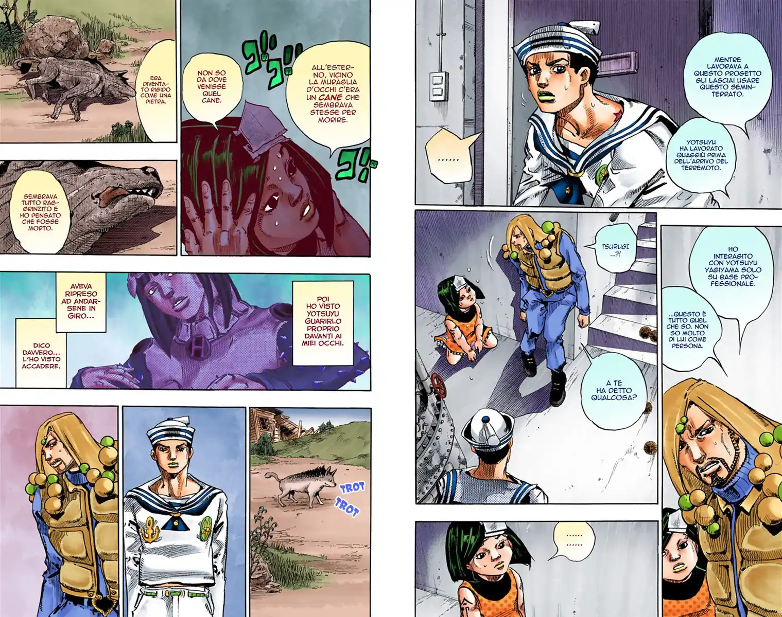 JoJo's Bizarre Adventure Part 8 - JoJolion (Official Colored) Capitolo 30 page 7