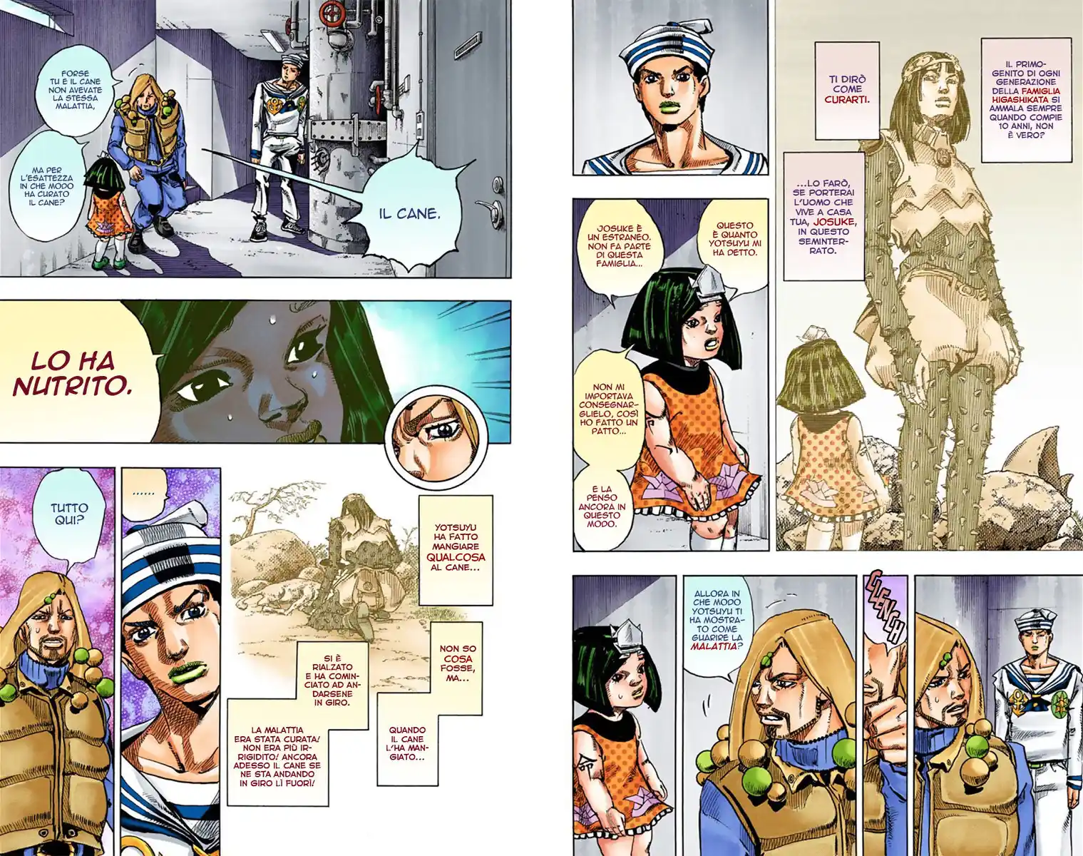 JoJo's Bizarre Adventure Part 8 - JoJolion (Official Colored) Capitolo 30 page 8