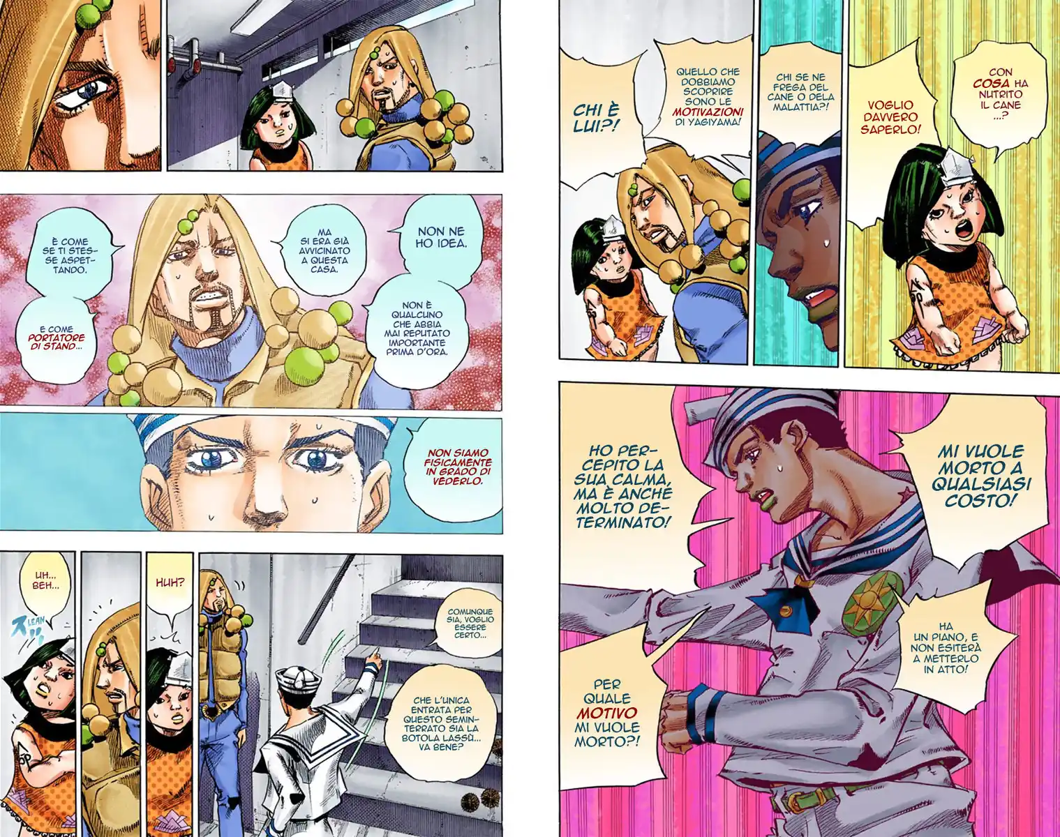 JoJo's Bizarre Adventure Part 8 - JoJolion (Official Colored) Capitolo 30 page 9