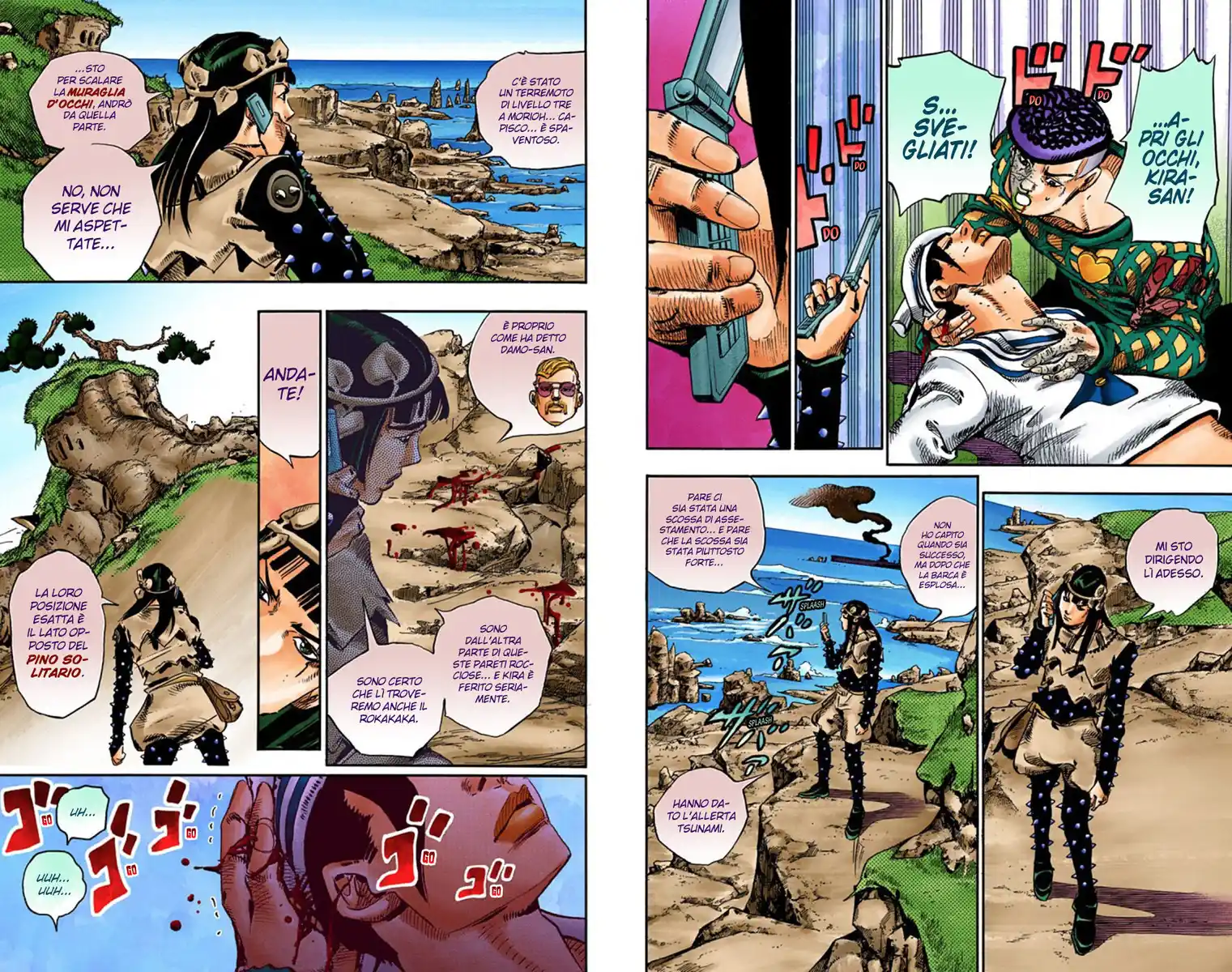 JoJo's Bizarre Adventure Part 8 - JoJolion (Official Colored) Capitolo 53 page 9