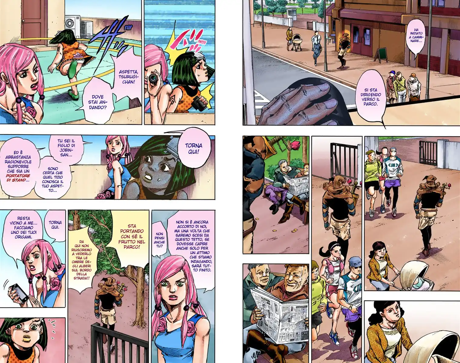 JoJo's Bizarre Adventure Part 8 - JoJolion (Official Colored) Capitolo 39 page 10