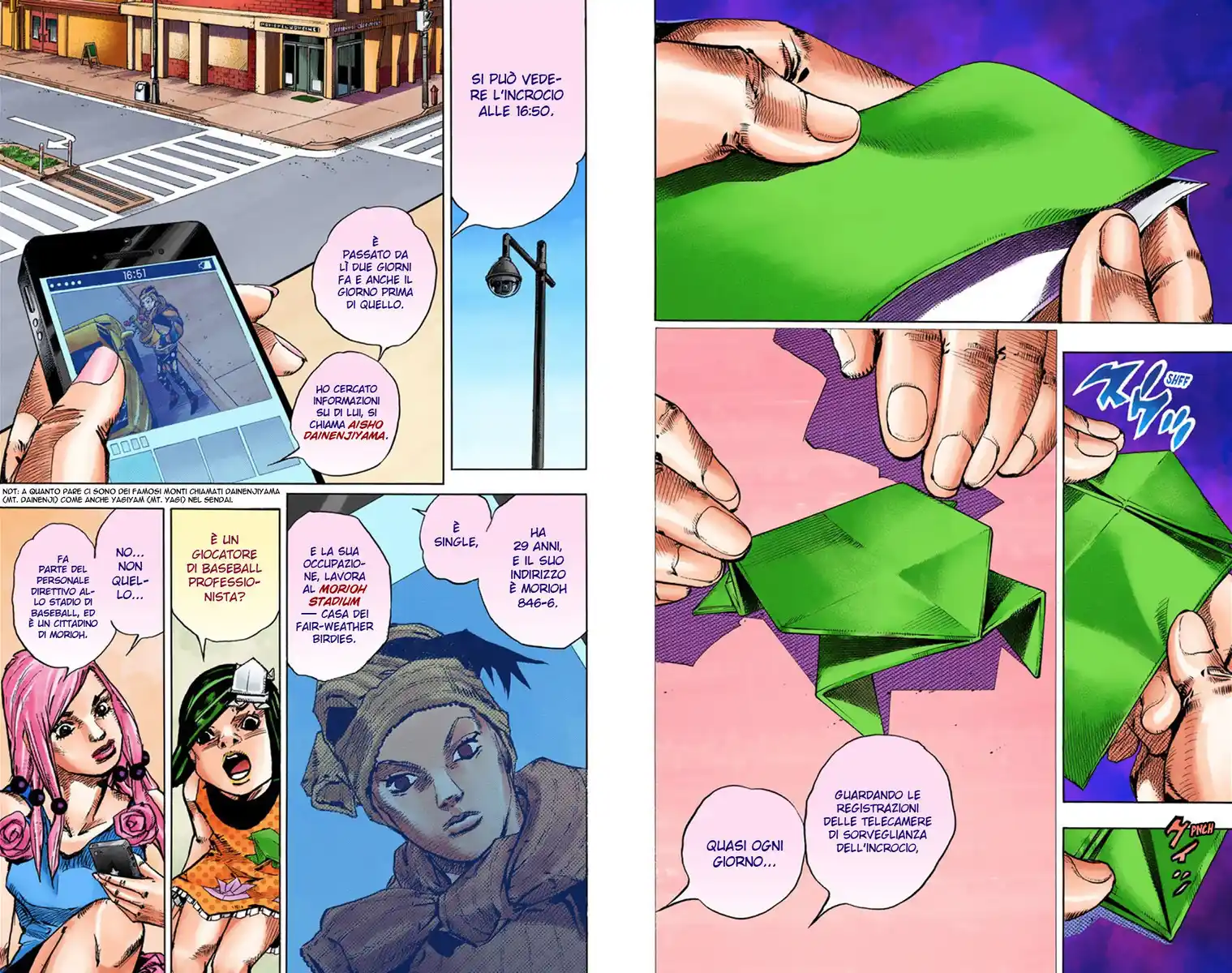 JoJo's Bizarre Adventure Part 8 - JoJolion (Official Colored) Capitolo 39 page 6