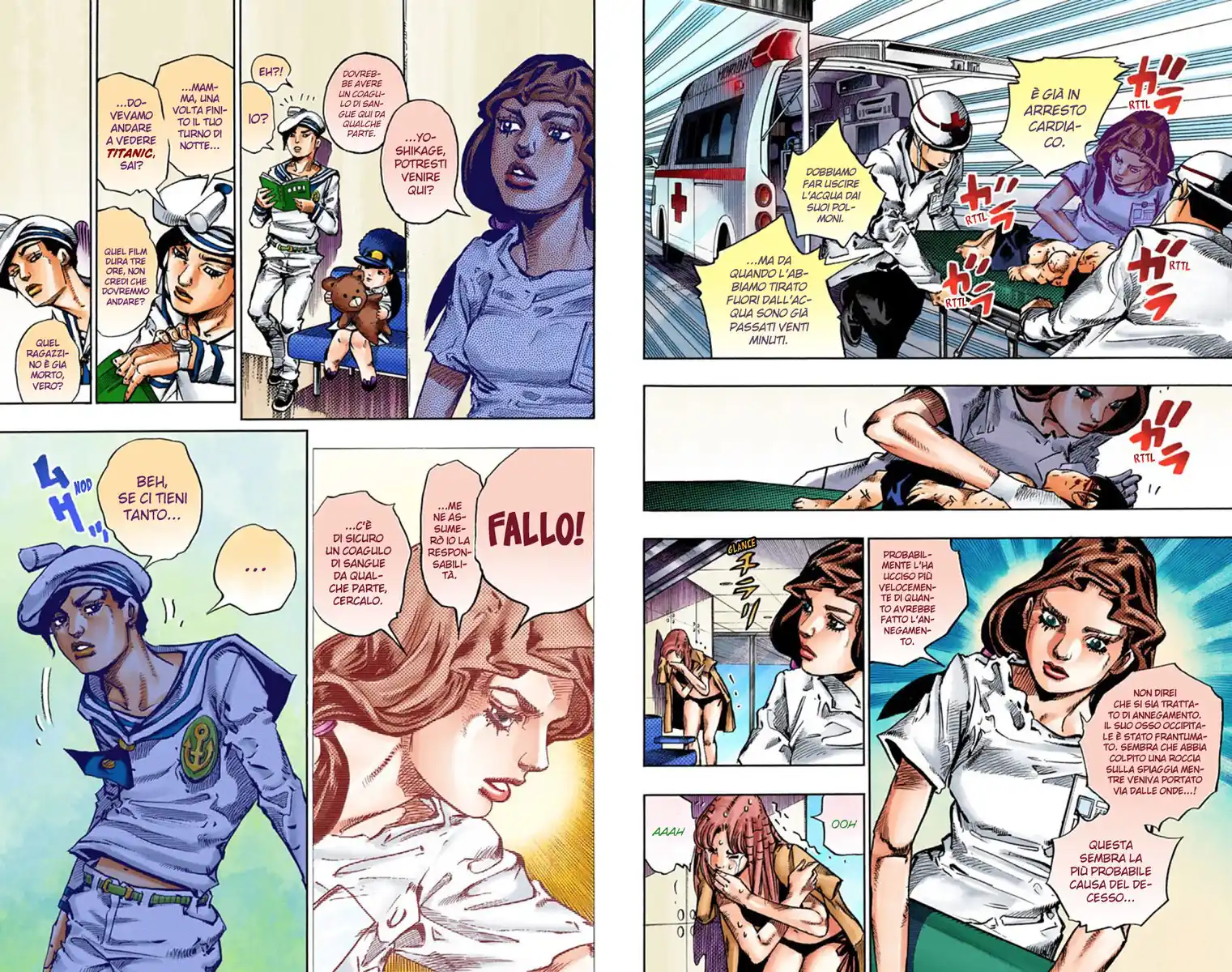 JoJo's Bizarre Adventure Part 8 - JoJolion (Official Colored) Capitolo 50 page 6