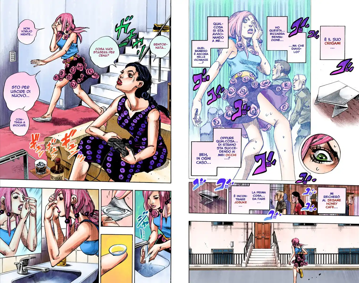 JoJo's Bizarre Adventure Part 8 - JoJolion (Official Colored) Capitolo 24 page 14