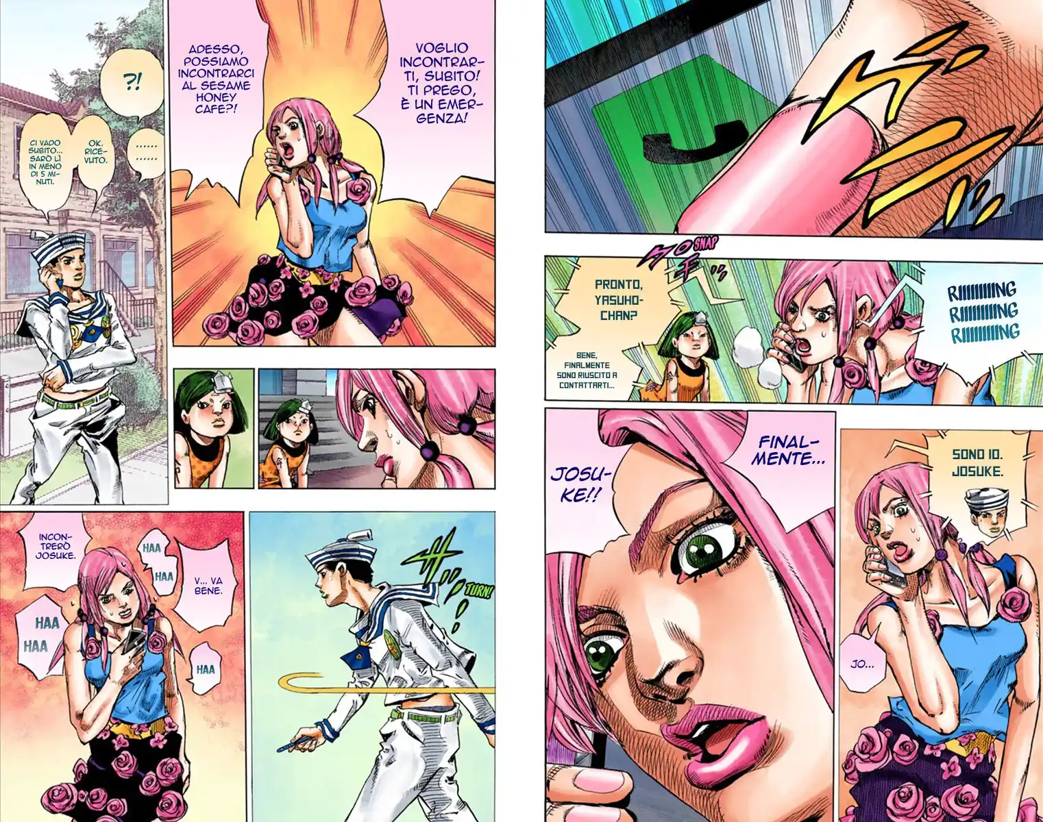 JoJo's Bizarre Adventure Part 8 - JoJolion (Official Colored) Capitolo 24 page 21