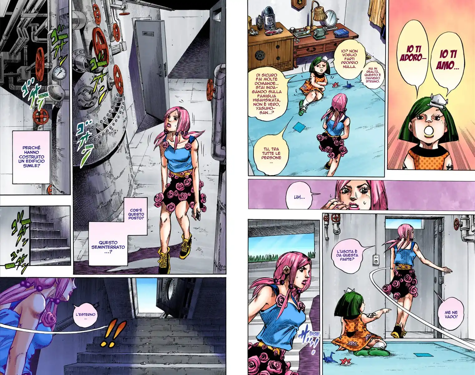 JoJo's Bizarre Adventure Part 8 - JoJolion (Official Colored) Capitolo 24 page 4