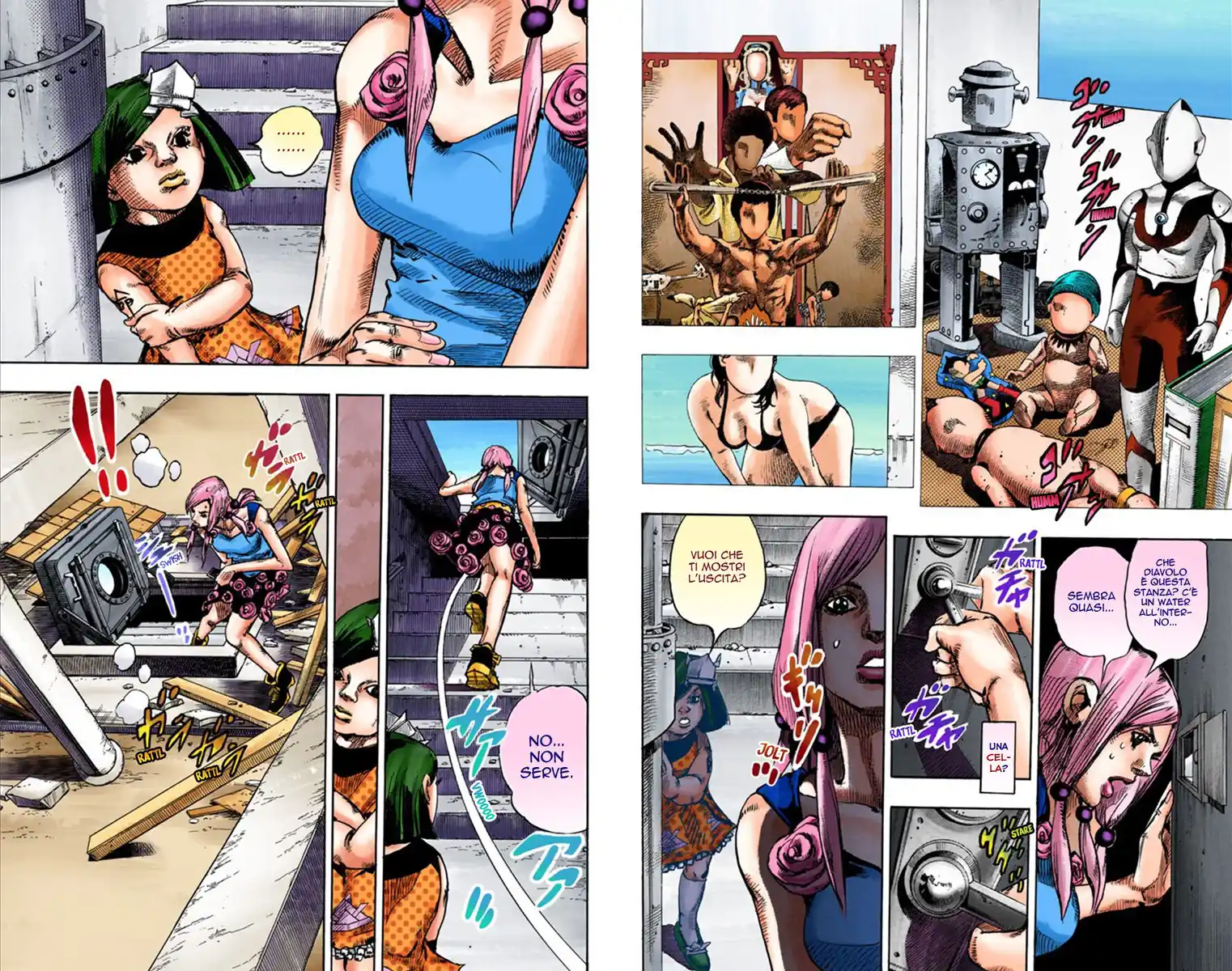 JoJo's Bizarre Adventure Part 8 - JoJolion (Official Colored) Capitolo 24 page 6