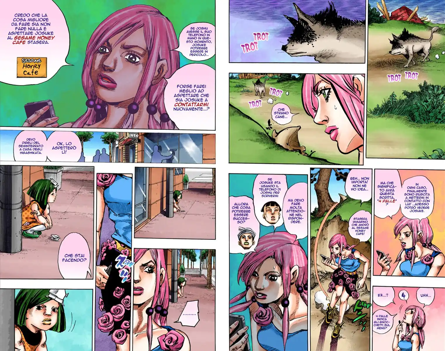 JoJo's Bizarre Adventure Part 8 - JoJolion (Official Colored) Capitolo 24 page 8