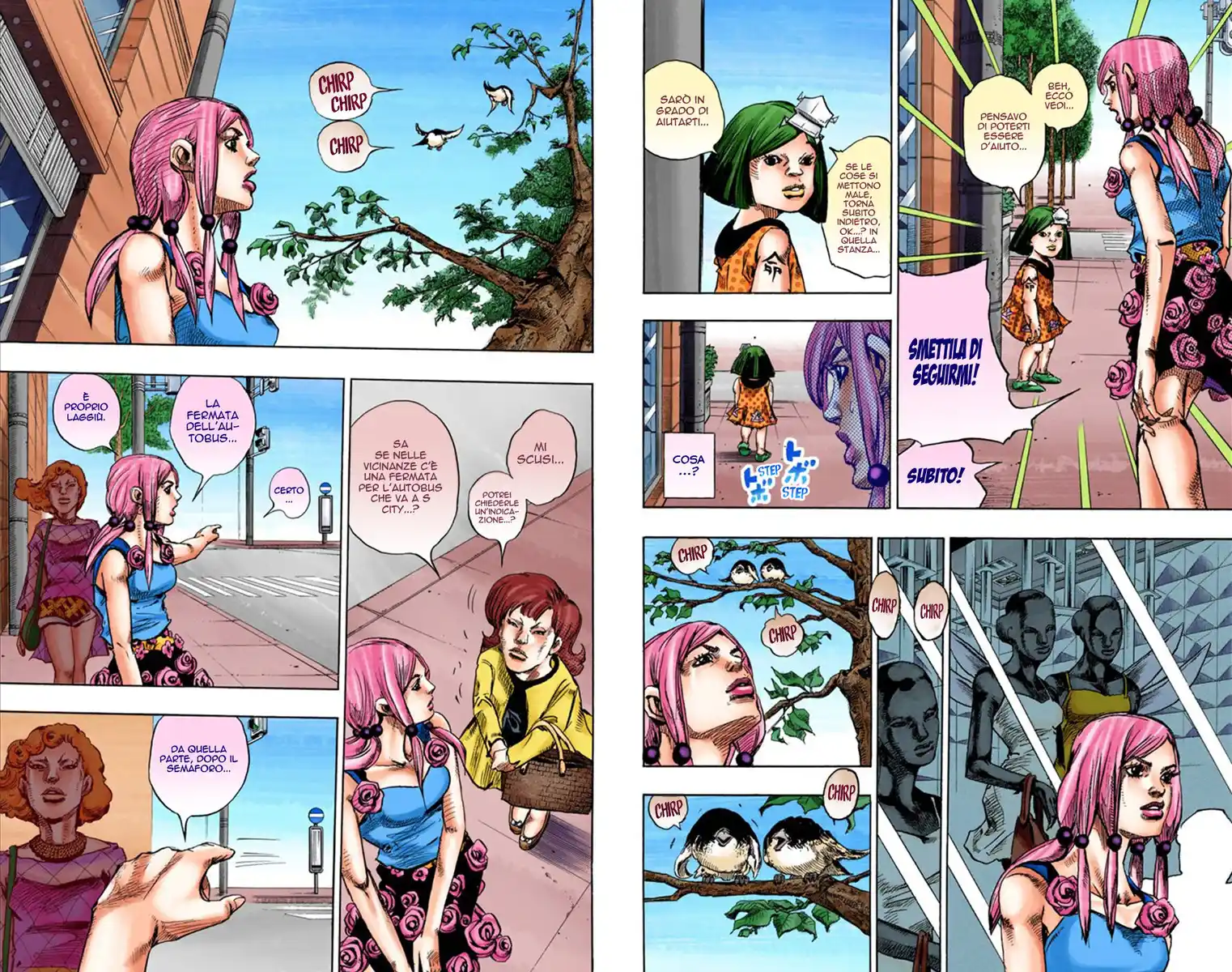 JoJo's Bizarre Adventure Part 8 - JoJolion (Official Colored) Capitolo 24 page 9