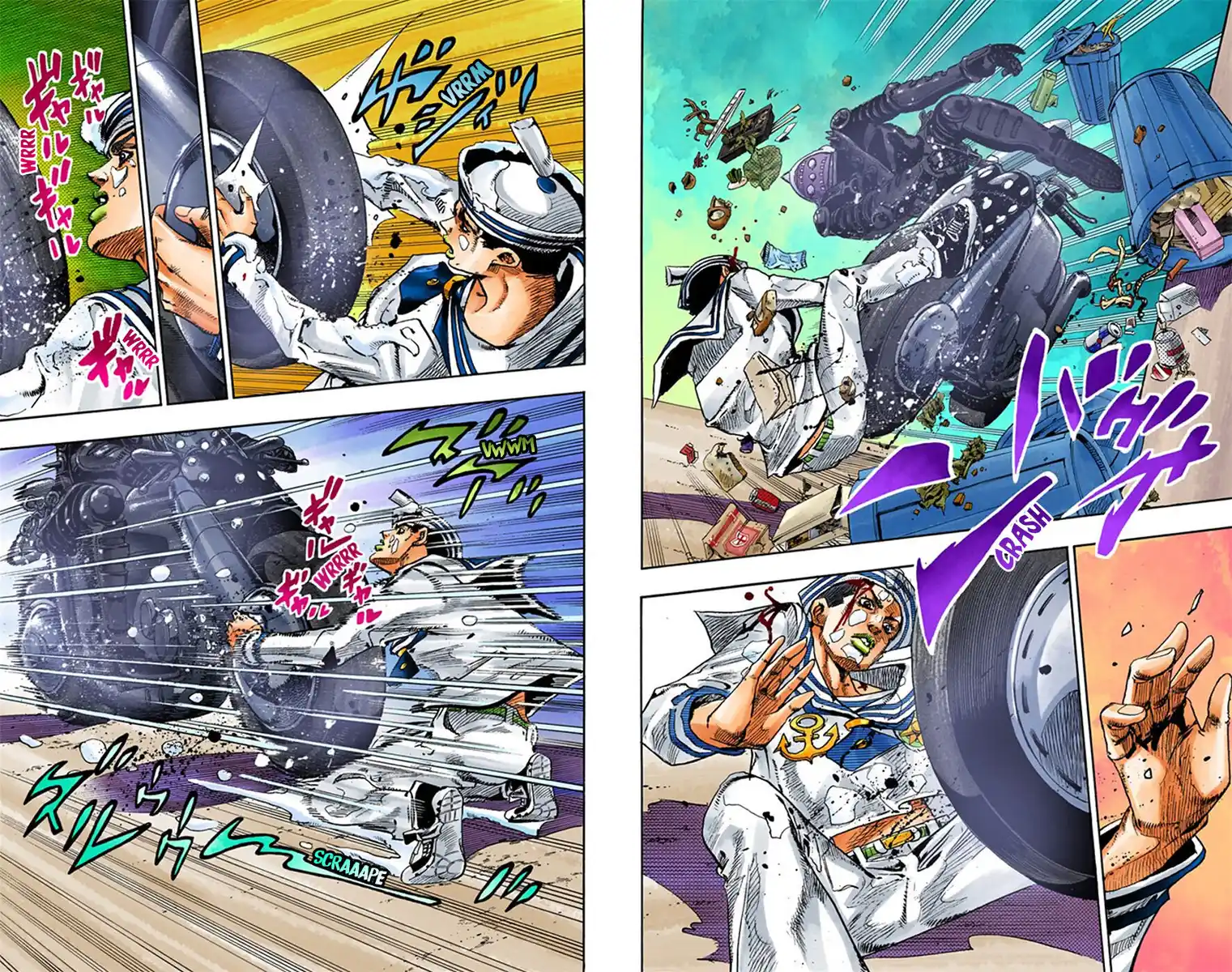 JoJo's Bizarre Adventure Part 8 - JoJolion (Official Colored) Capitolo 15 page 12