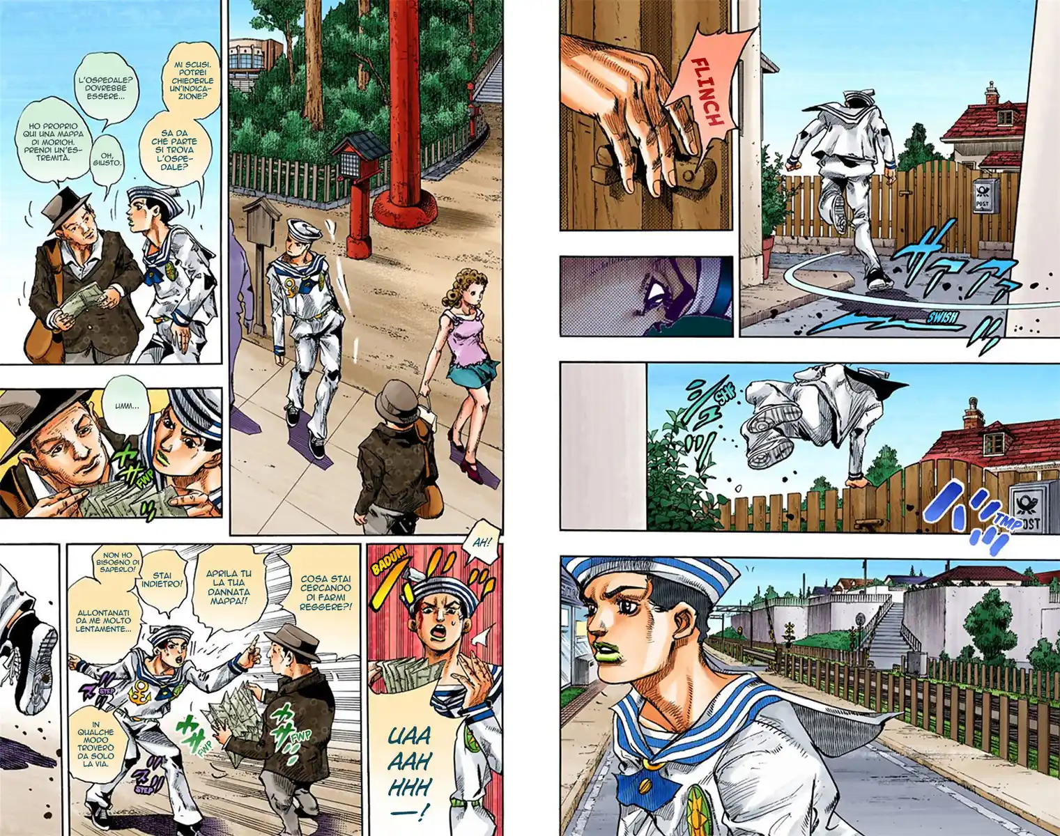 JoJo's Bizarre Adventure Part 8 - JoJolion (Official Colored) Capitolo 15 page 4