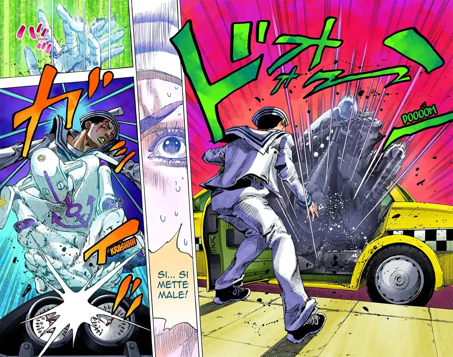 JoJo's Bizarre Adventure Part 8 - JoJolion (Official Colored) Capitolo 15 page 7